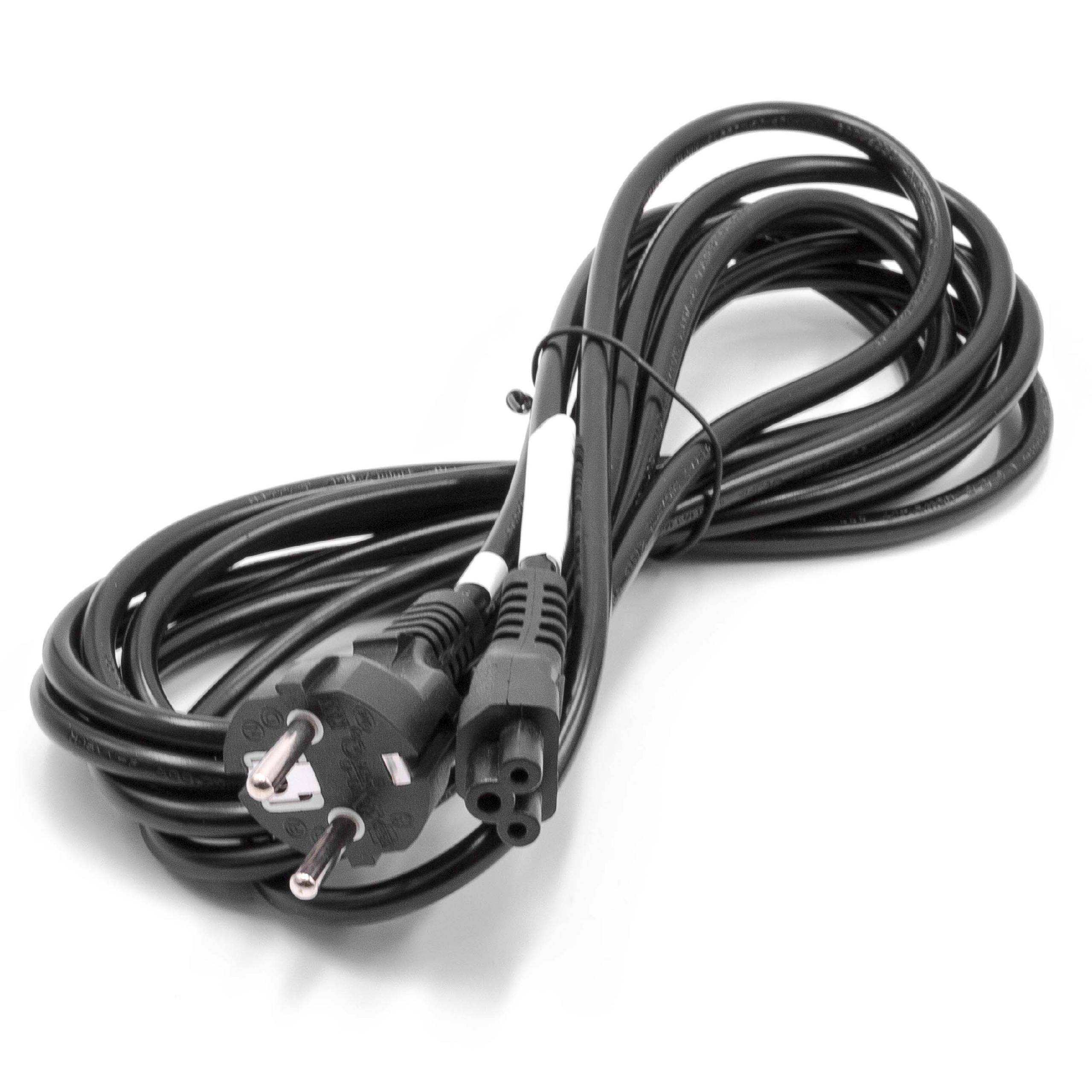 10x Micky-Maus Kabel Kleeblatt Stromkabel Netzkabel für Laptop Netzteile 50 cm 