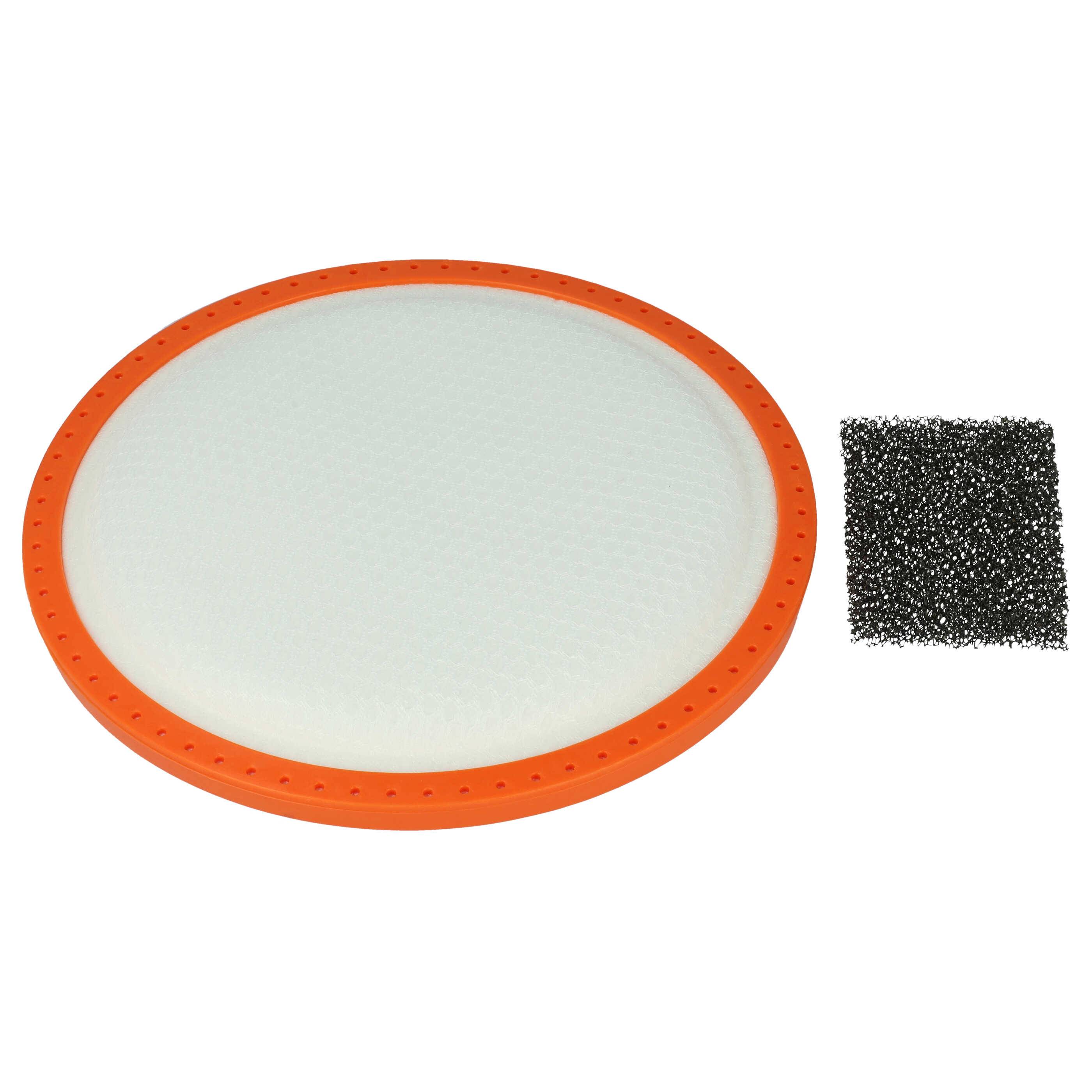 vhbw Filter-Set Ersatz für Dirt Devil 2288002 für Staubsauger - 2x Ersatz-Filter (Vormotor-Filter, Motorschutz-Filter)-4
