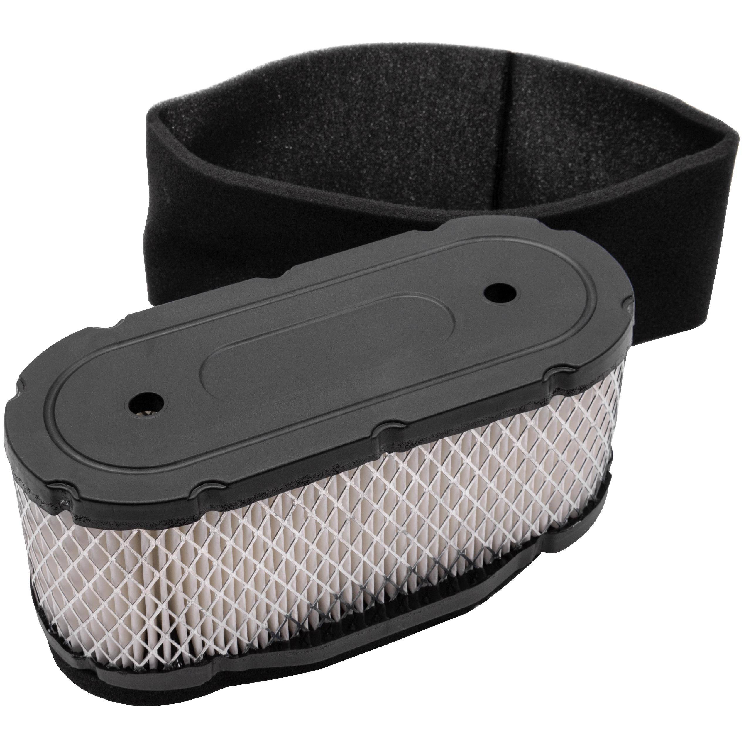 vhbw Filter-Set Ersatz für Kawasaki 11029-7015 für Rasenmäher-Motor - 2x Ersatz-Filter (1x Luftfilter, 1x Vorfilter)-0