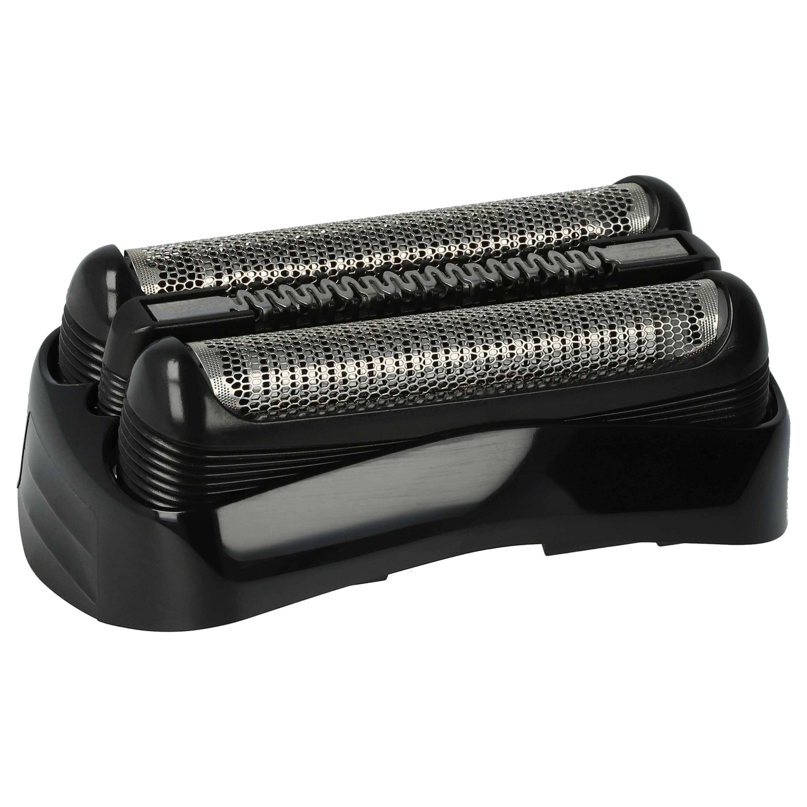 vhbw Ersatz-Scherkopf kompatibel mit Braun Series 3 | cruZer clean Elektrorasierer, Schwarz-0
