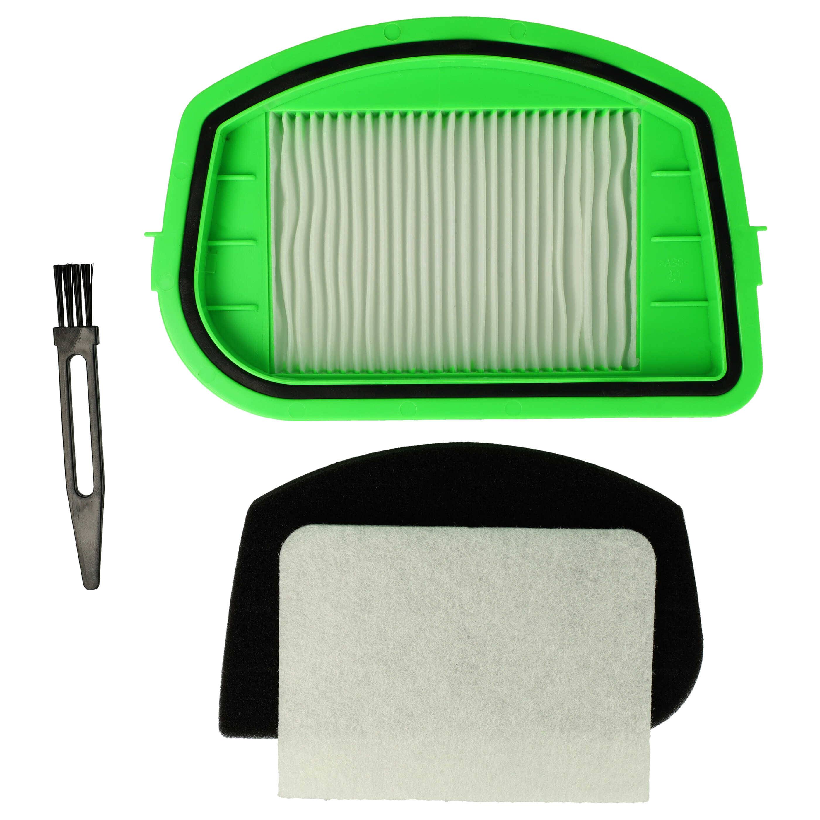 vhbw 4 tlg. Filter Pinsel Set kompatibel mit Moulinex MO2543PA 4Q1 MO2549PA 4Q1 MO2552PA 4Q1 MO2712PA 4Q0 MO2727PA