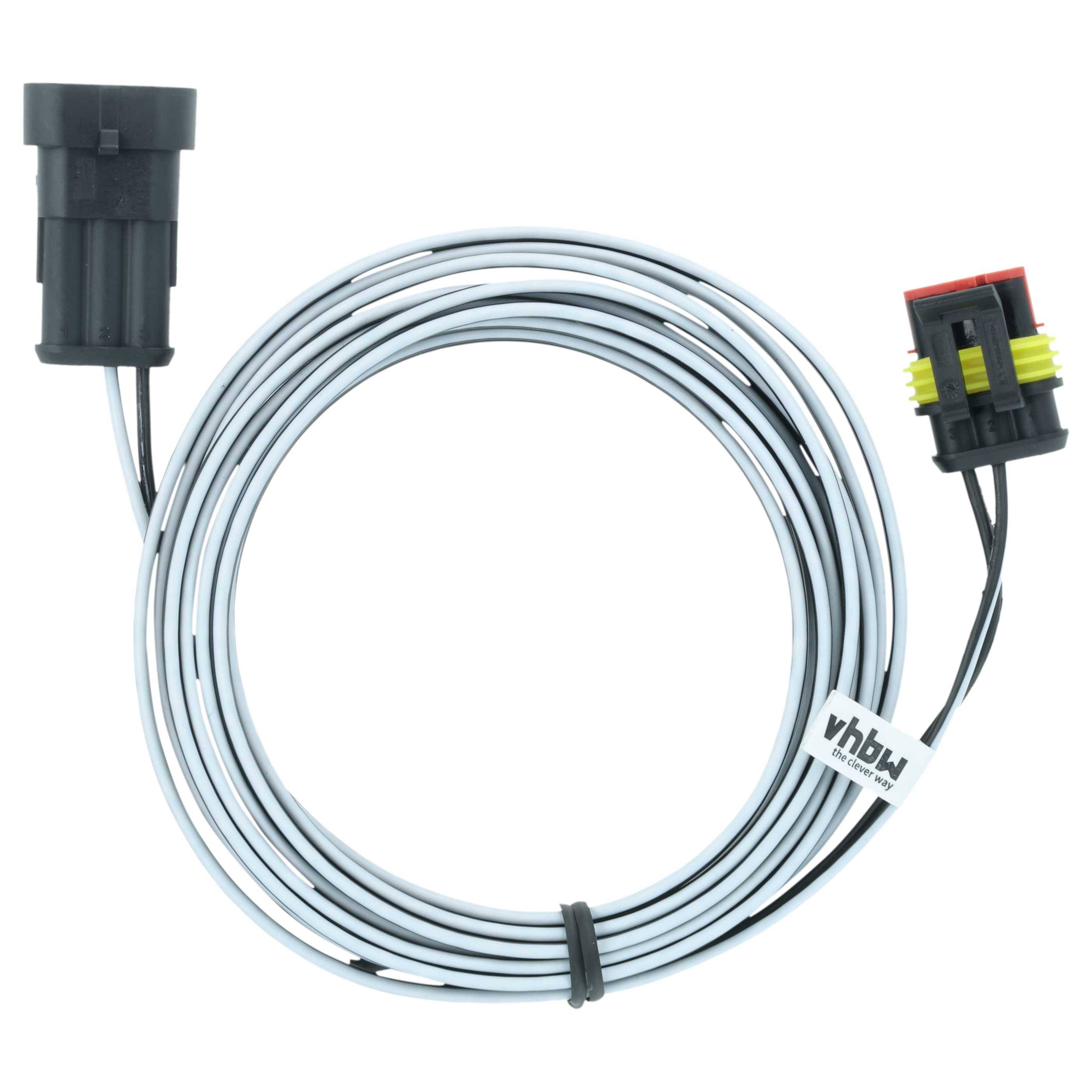 vhbw Niederspannungs-Kabel kompatibel mit Gardena SILENO City Mähroboter | Transformator Kabel, 3 m - Wasserdicht &-1