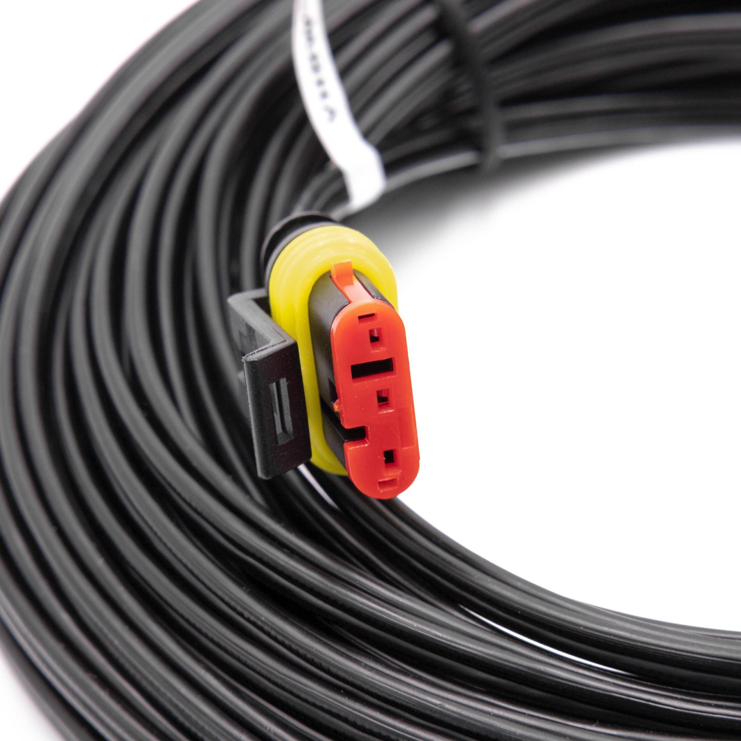 vhbw Niederspannungs-Kabel kompatibel mit Husqvarna Automower 535 AWD | (ab 2019) Mähroboter Transformator Kabel, 20 m-3
