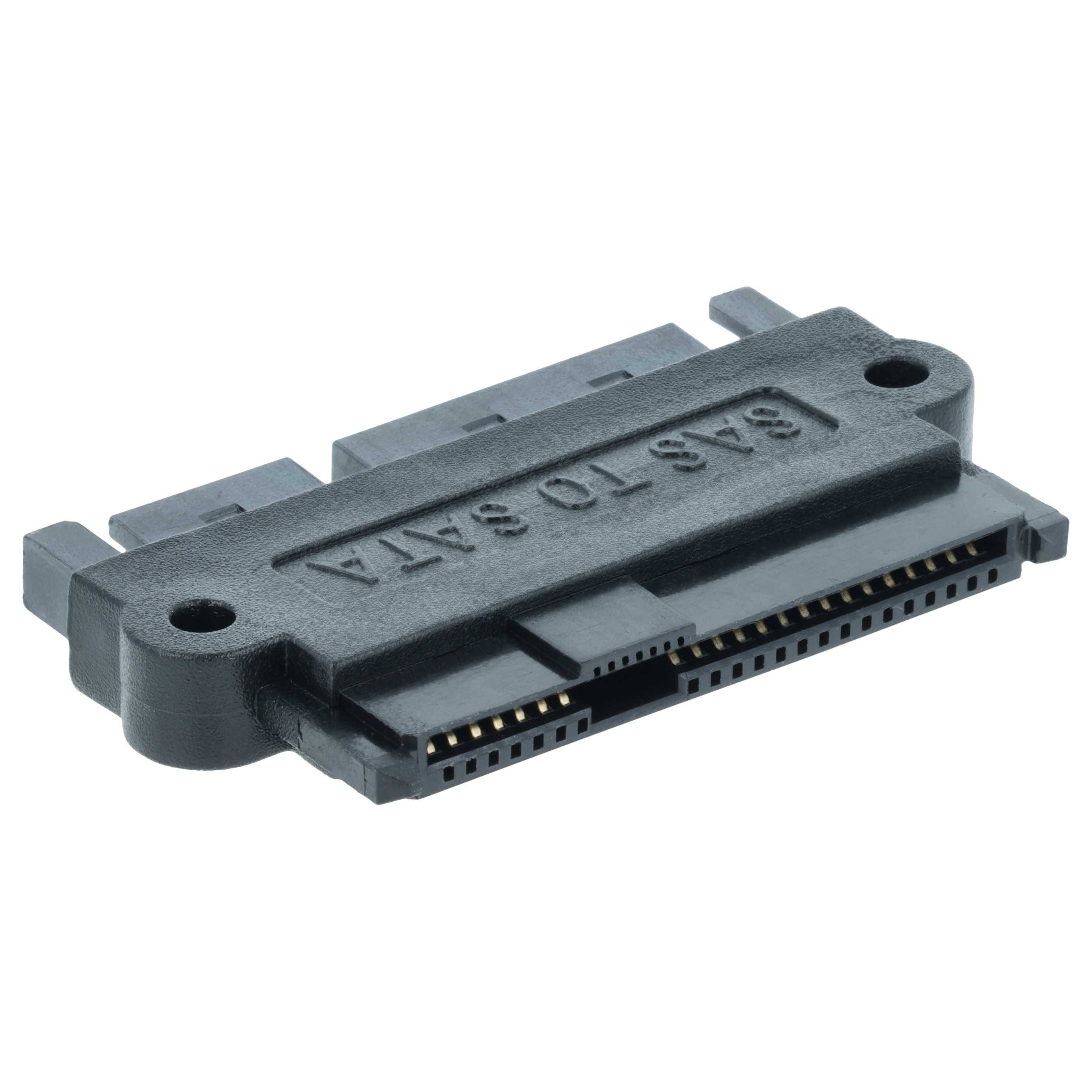 vhbw SAS | SATA Adapter für Festplatte & Controller - Festplattenadapter, Plug & Play-1