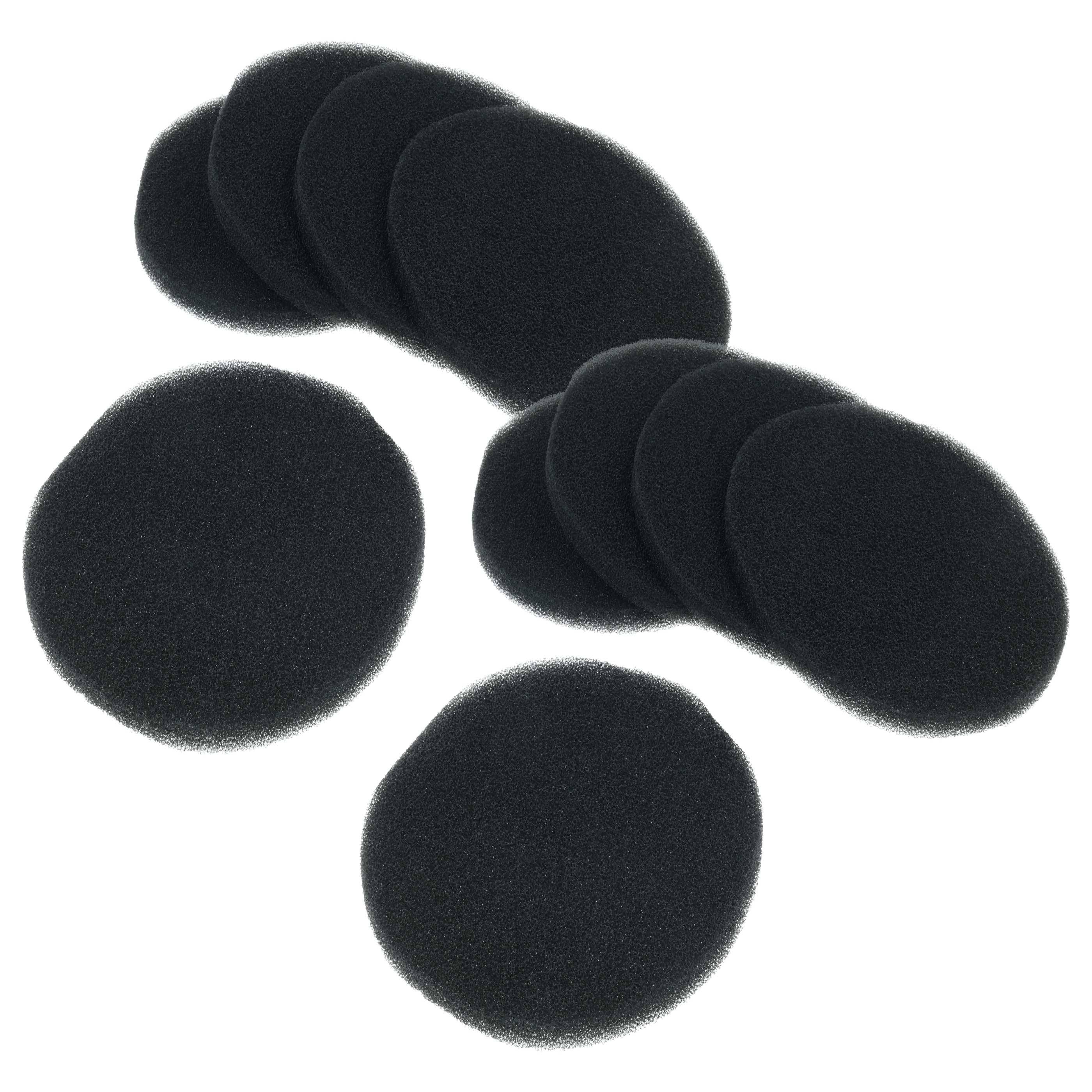 vhbw 10x Filter kompatibel mit Lunos ALD | ALD-R 160, e², e2, e2kurz, e2neo Außenwand-Luftdurchlass Lüfter - 140 mm --0