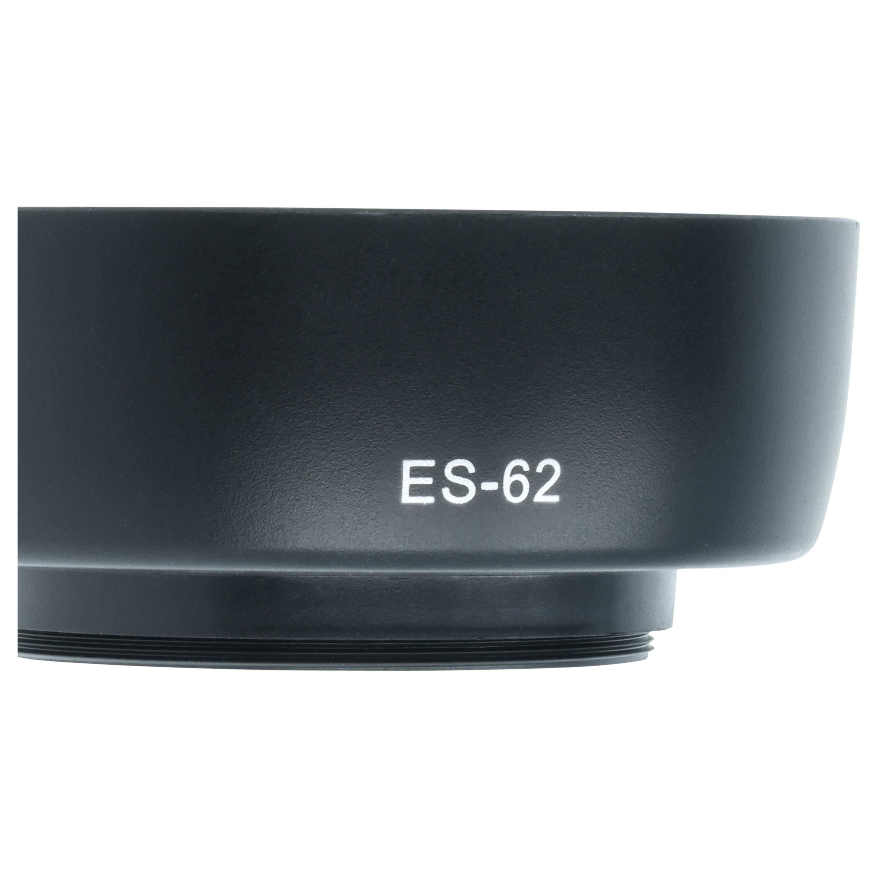 vhbw Gegenlichtblende Ersatz für Canon ES-62 | für 52mm Objektiv - Rund-3