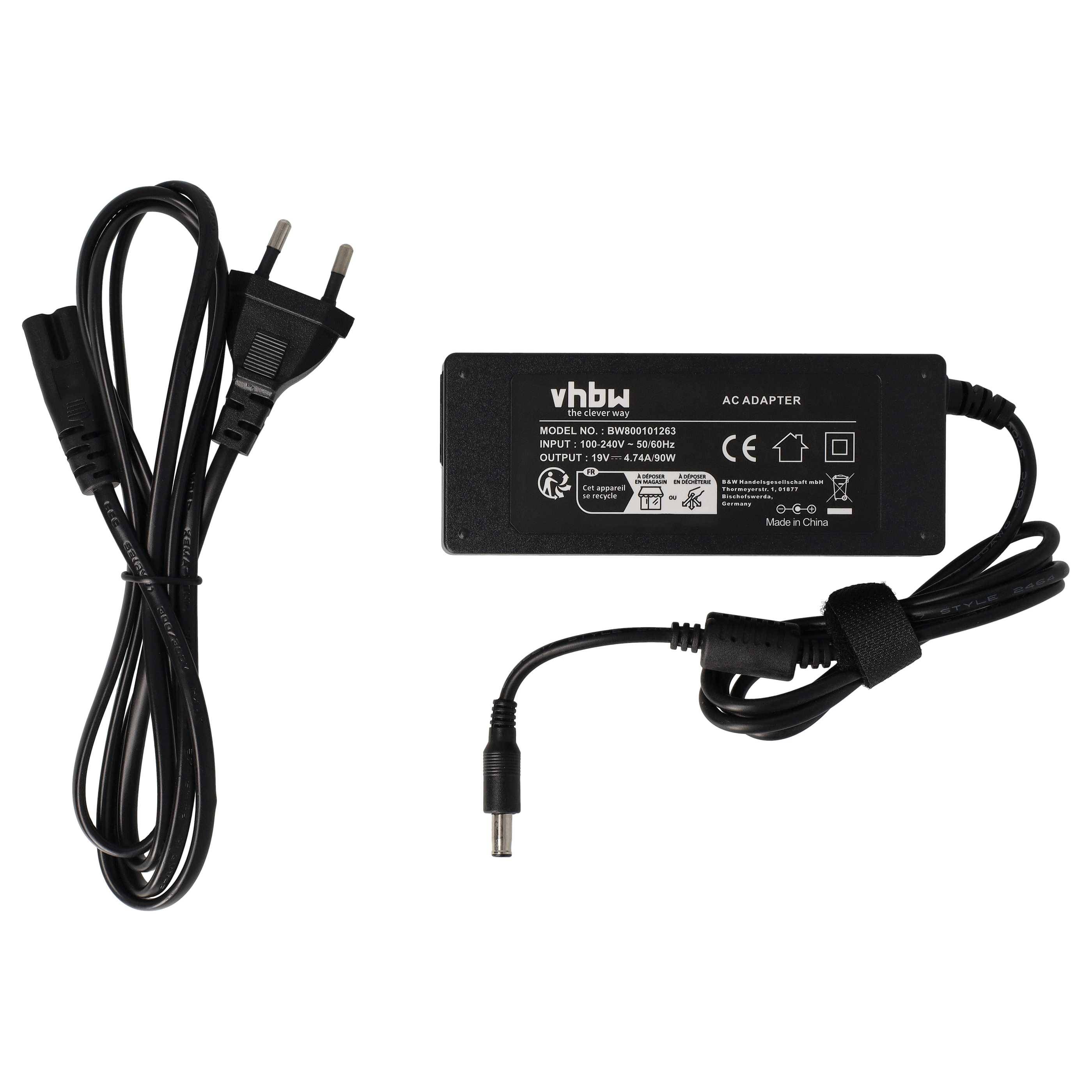vhbw Netzteil kompatibel mit Samsung Armnote CY23 | CY25, CY27 Notebook, 90 W-0