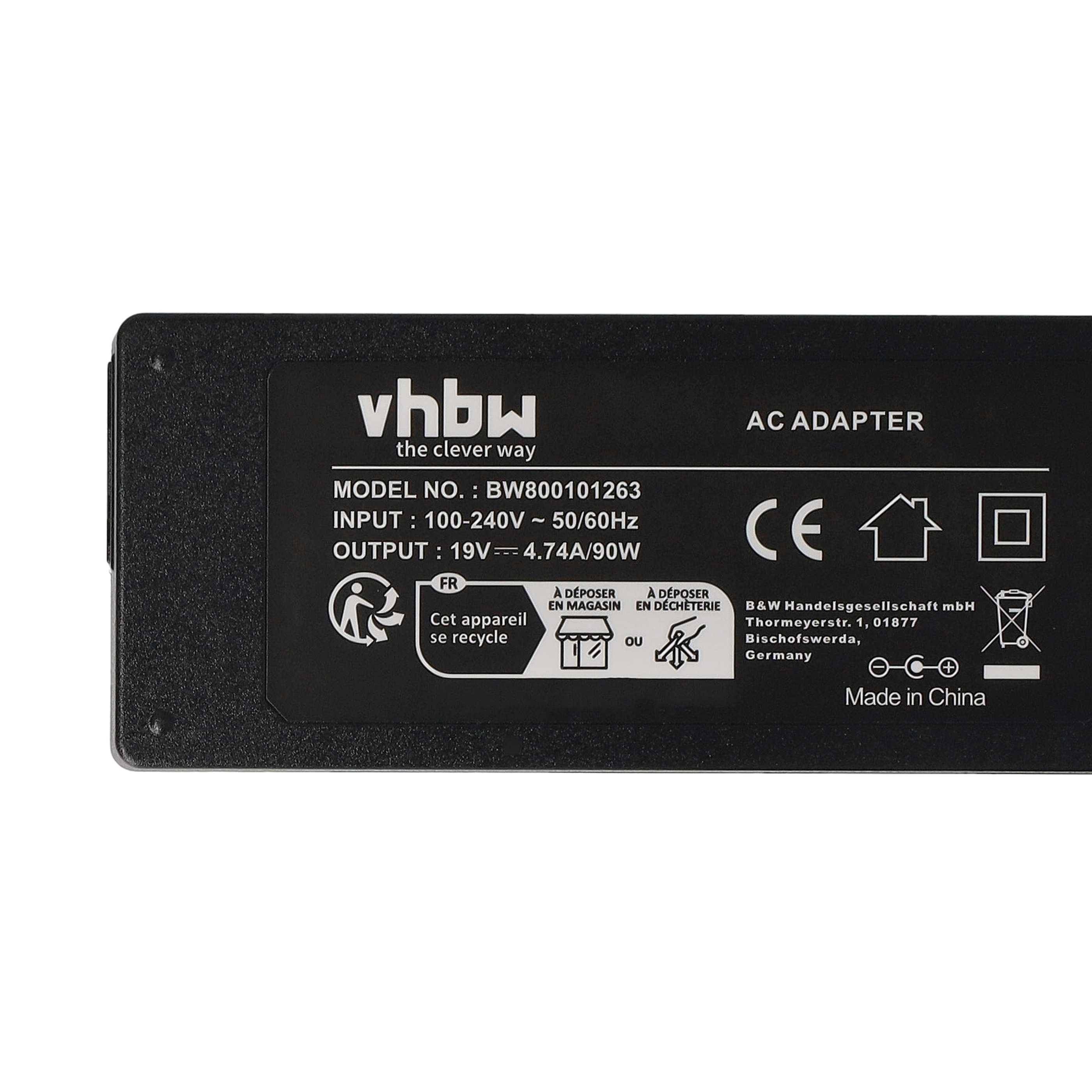vhbw Netzteil kompatibel mit Samsung Armnote CY23 | CY25, CY27 Notebook, 90 W-5