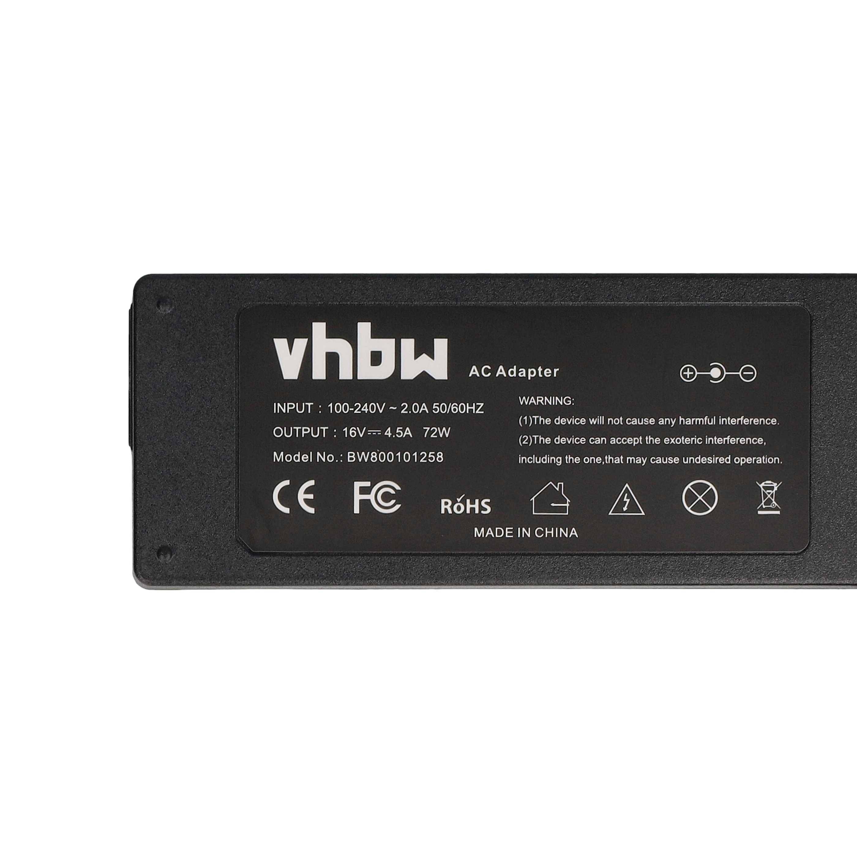 vhbw Netzteil kompatibel mit IBM Lenovo ThinkPad 390E | 390X, 385ED, 390, 385XD, 500, 385D Notebook - 16,5 cm, 72 W-5