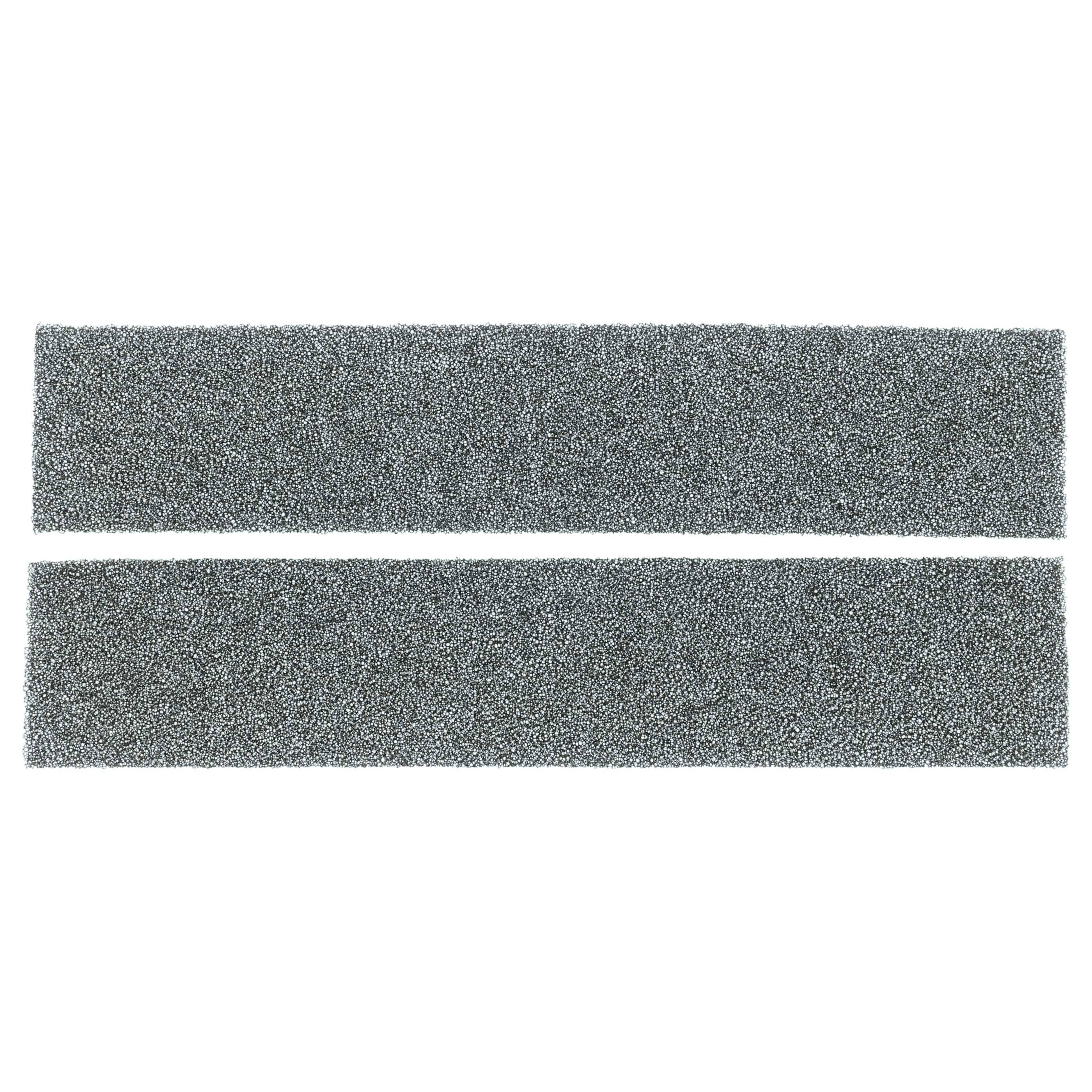 vhbw 9x Schaumfilter kompatibel mit Miele T 8847 WP EcoComfort | T 8827 WP EcoComfort, T 8826 WP EcoComfort, T 8801 WP-2