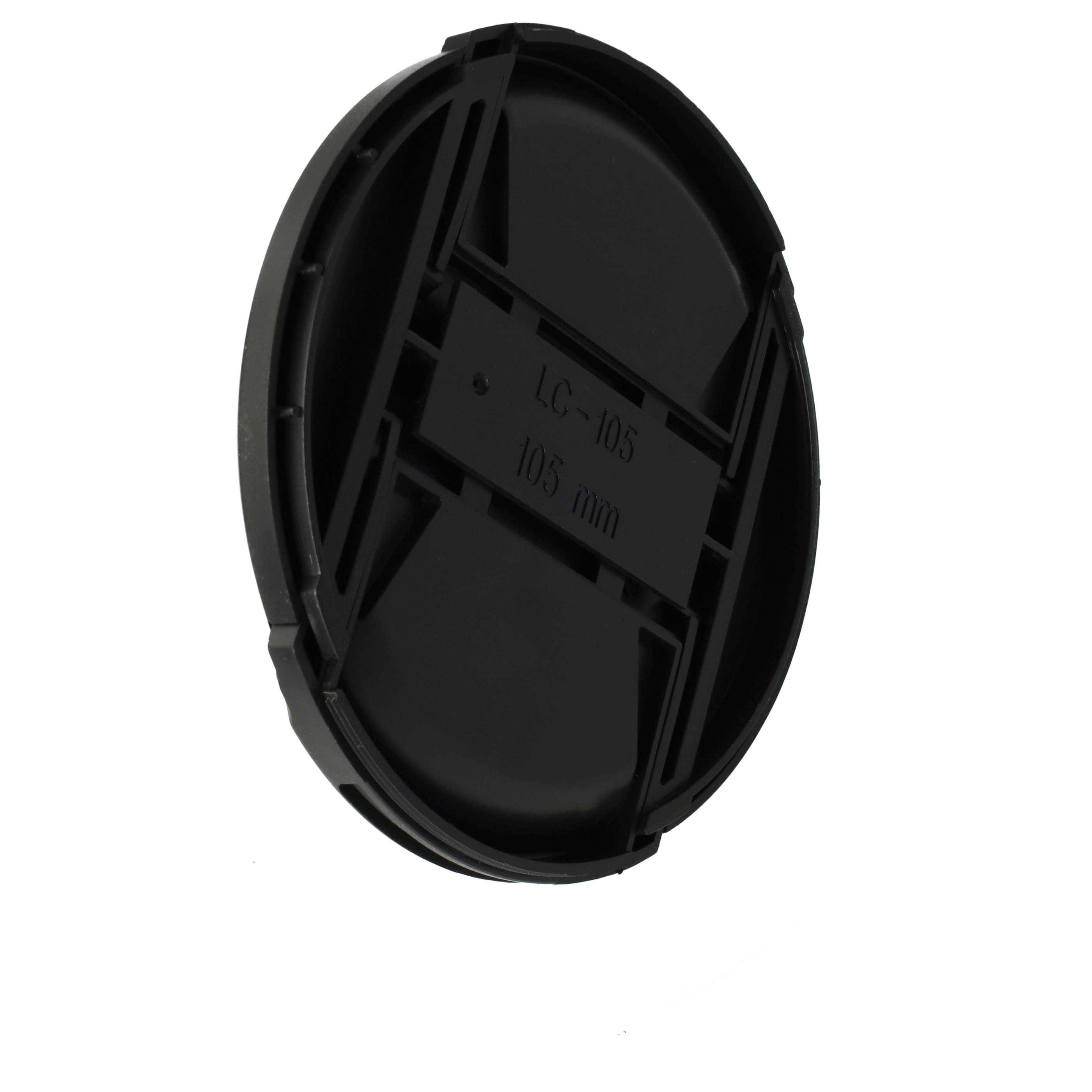 vhbw Universal Objektivdeckel 43 mm fürfür Kamera | Kunststoff Schwarz, mit Seitengriff-2