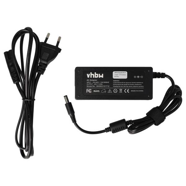 vhbw 1x Netzteil kompatibel mit Fujitsu-Siemens Amilo M 1406 | M 1405, Li3710, Li 3910, Li 3710, Li3910, M 1415G