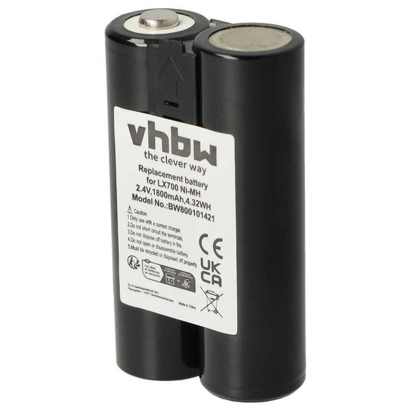 vhbw Akku kompatibel mit Logitech LX700 Cordless Desktop | kabellose Maus (1800 mAh, 2,4 V, NiMH)