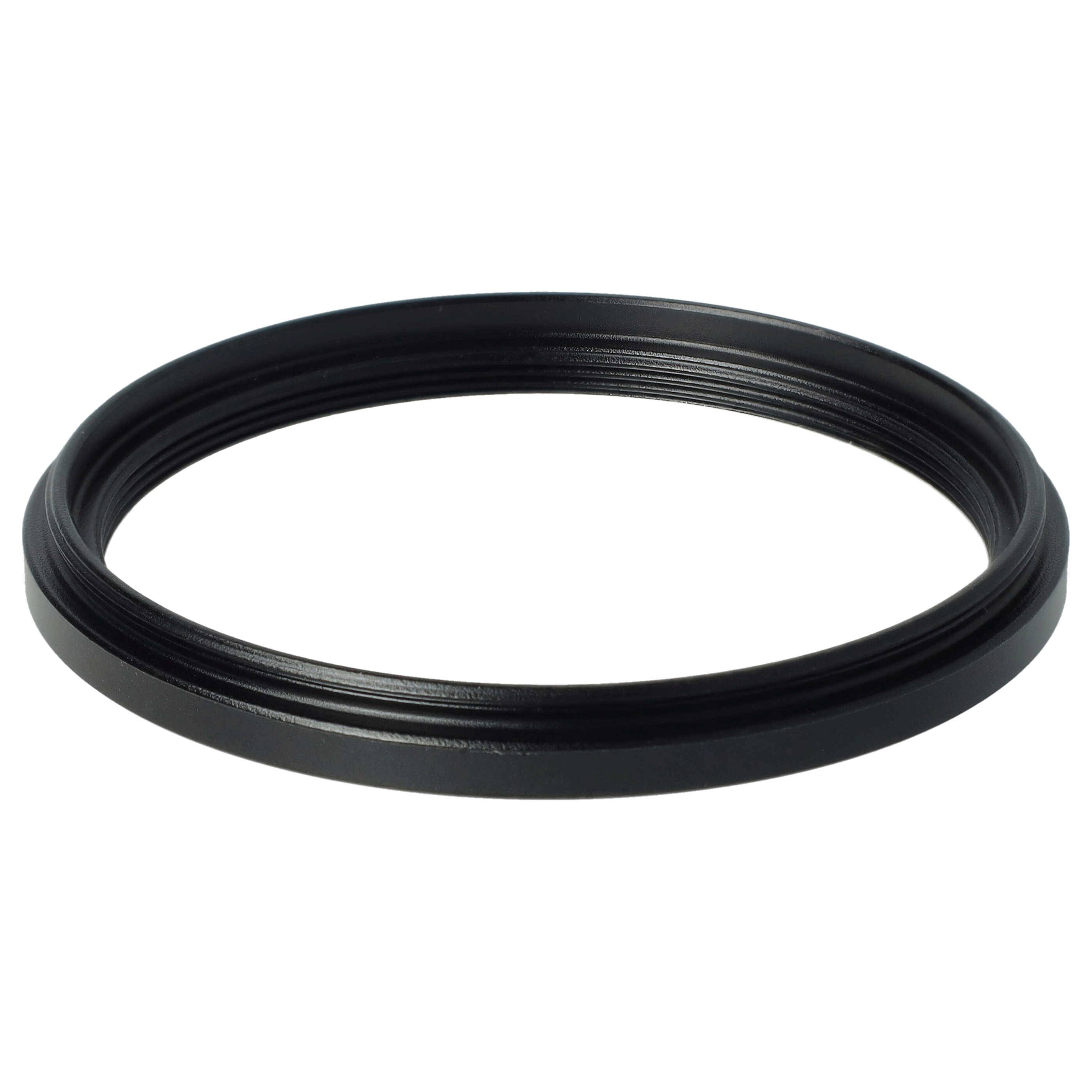 vhbw Step-Down-Ring Adapter von 58 mm auf 52 mm für Kamera Objektiv | Filteradapter, Metall Schwarz-1