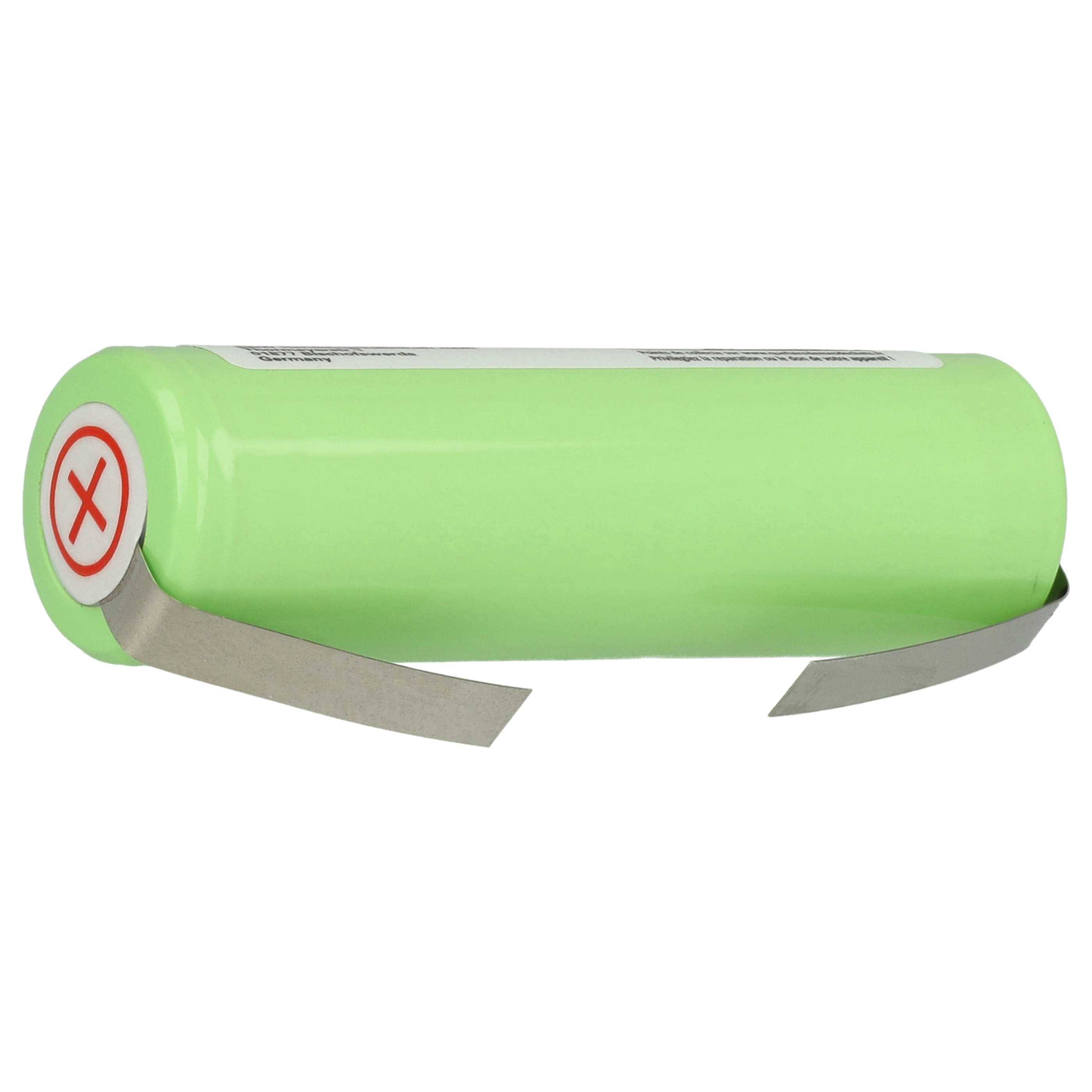 vhbw Akku kompatibel mit Grundig G7585 | G8234, G8235, G8261, G8264, G8265, G8267 Rasierer Haarschneider (2000mAh, 1,2V-1