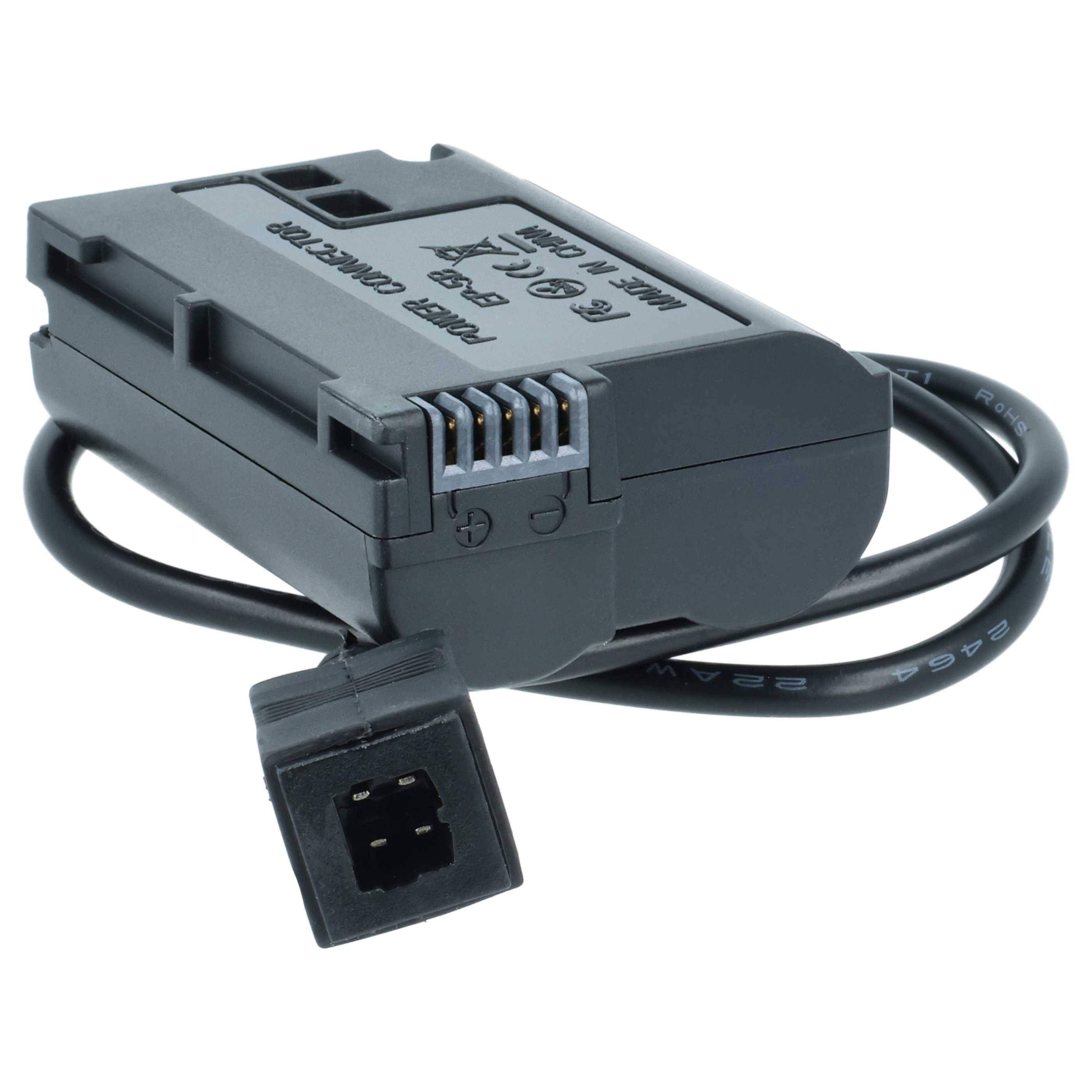 vhbw DC Kuppler Netzadapter Ersatz für Nikon EP-5B für Kamera | Digitalkamera, DSLR, Spiegelreflex-1