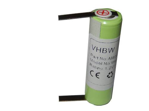 vhbw Akku kompatibel mit Ermila Bella 1590 | Rasierer (2000 mAh, 1,2 V, NiMH)-0