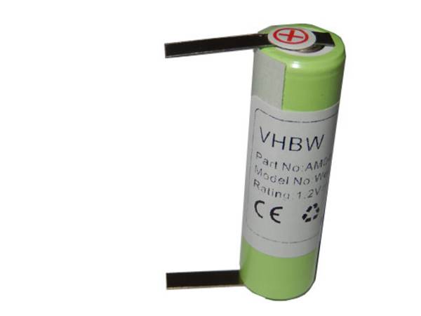 vhbw Akku kompatibel mit Ermila Bella 1590 | Rasierer (2000 mAh, 1,2 V, NiMH)