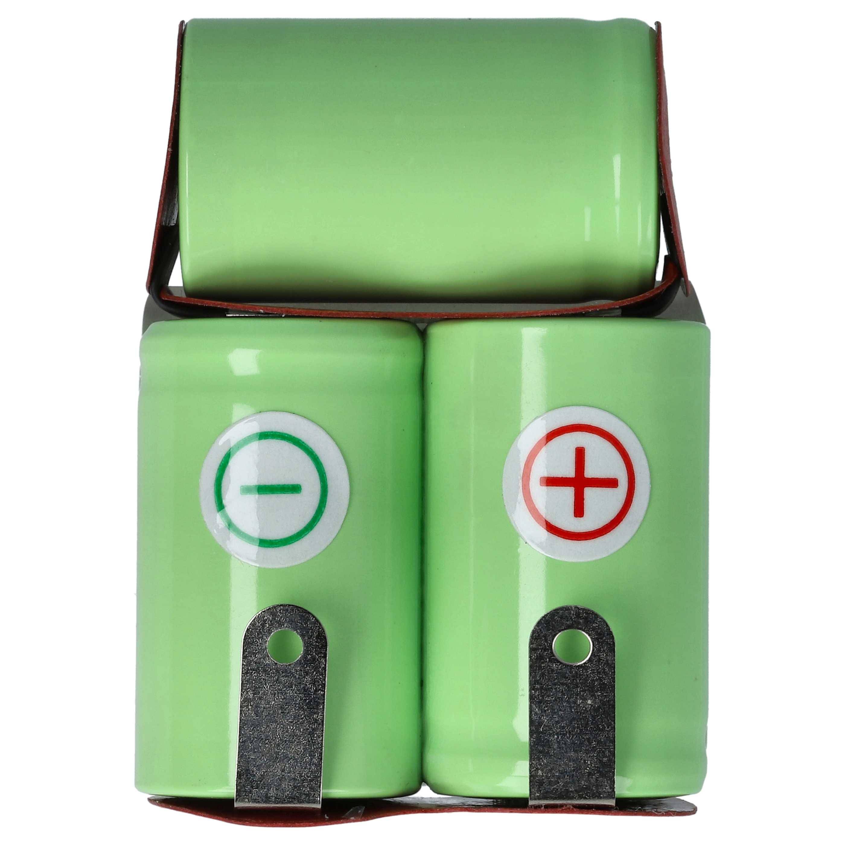 vhbw Akku kompatibel mit Wella Xpert HS50 Tondeo ECO XP | Rasierer (1300 mAh, 1,2 V, NiMH)-3
