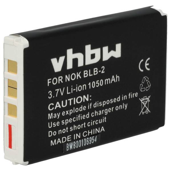 vhbw Akku kompatibel mit Belkin Bluetooth GPS Receiver | Handy Smartphone Telefon (1050 mAh, 3,7 V, Li-Ion)