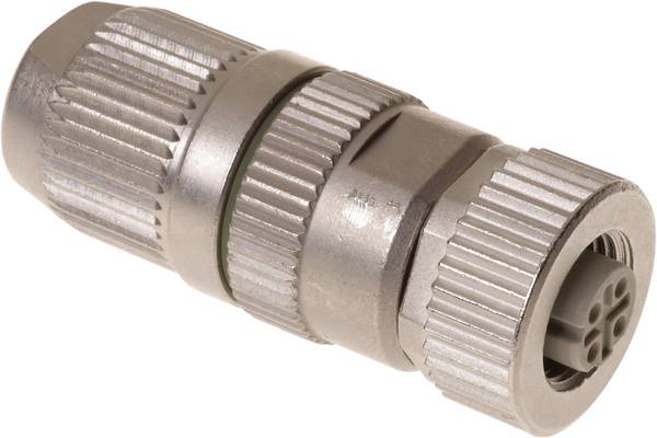 HARTING 21032822405 Sensor-/Aktor-Steckverbinder, unkonfektioniert M12 Buchse, gerade Polzahl Sensoren: 4 1 St.