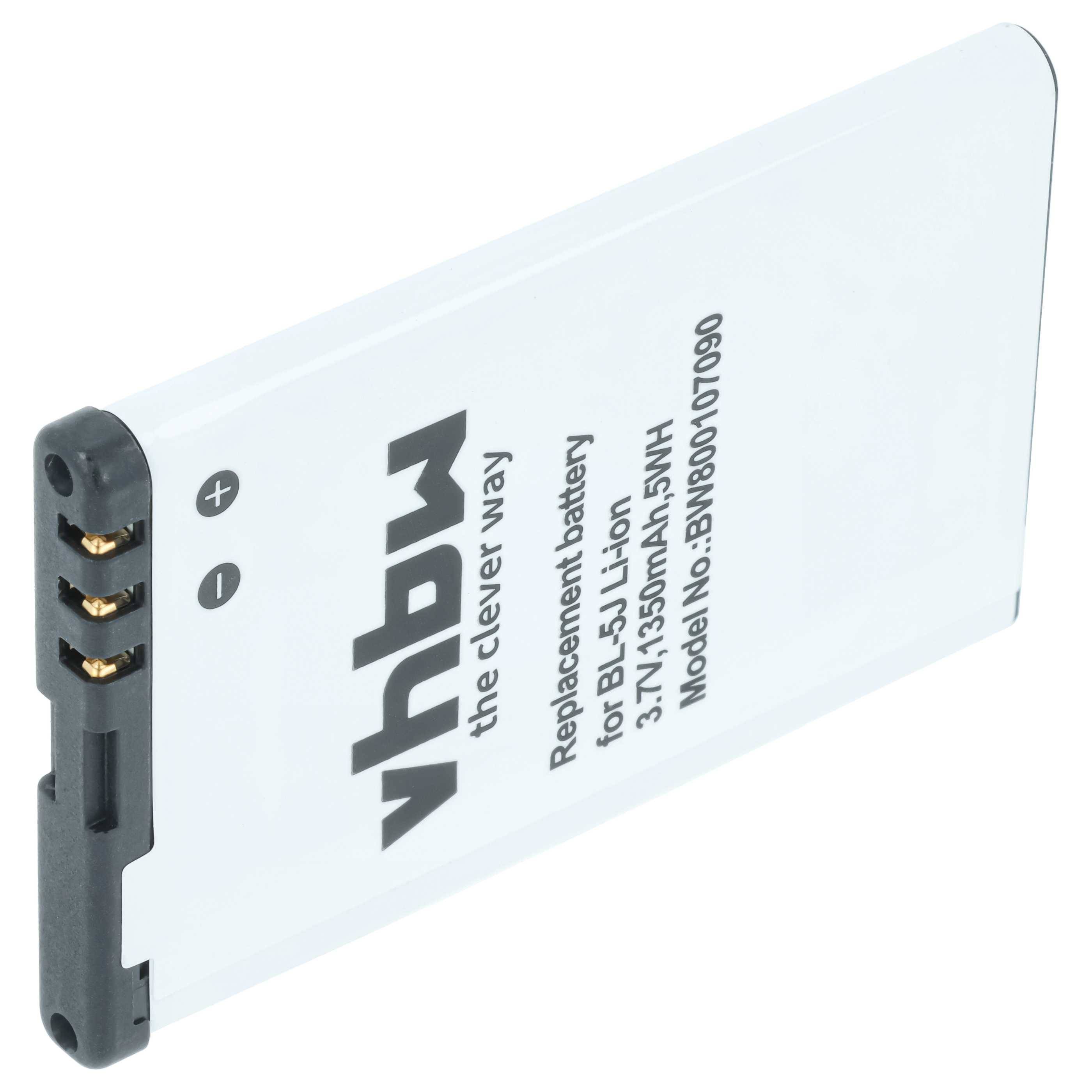 vhbw Akku Ersatz für Doro RCB01 | für Handy Smartphone Telefon (1350 mAh, 3,7 V, Li-Ion)-0