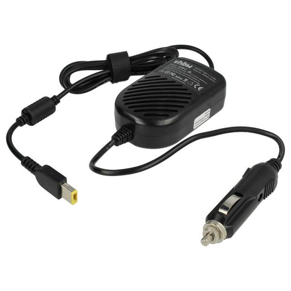 vhbw KFZ-Ladekabel kompatibel mit Lenovo IdeaPad Yoga 11s | Y70 touch, Yoga 11, Y70, Y50 Notebook - 12V Ladegerät