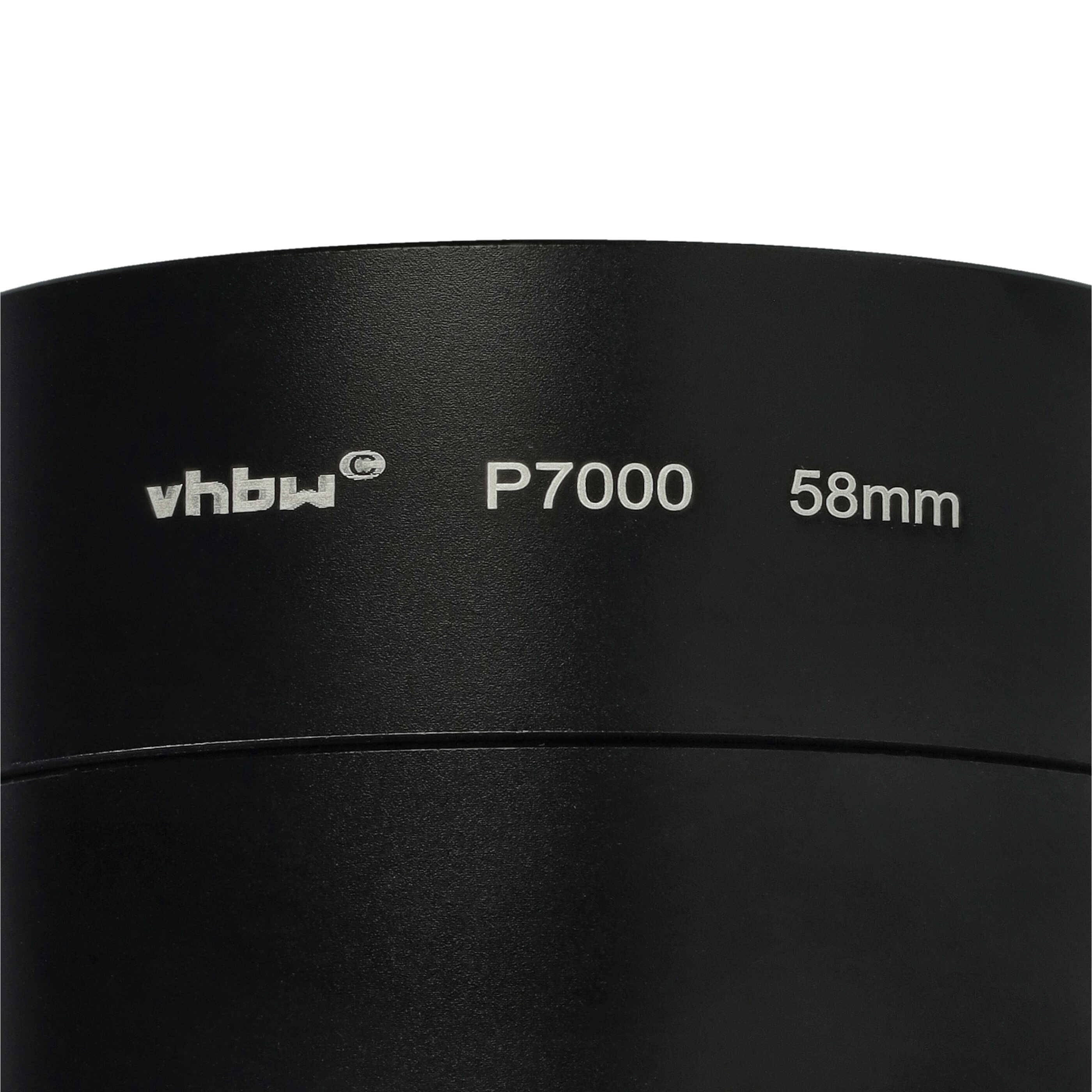 vhbw 58 mm Filteradapter kompatibel mit Nikon Coolpix P7000 | P7100 Kamera Objektiv - Adapter in Tubusform-3