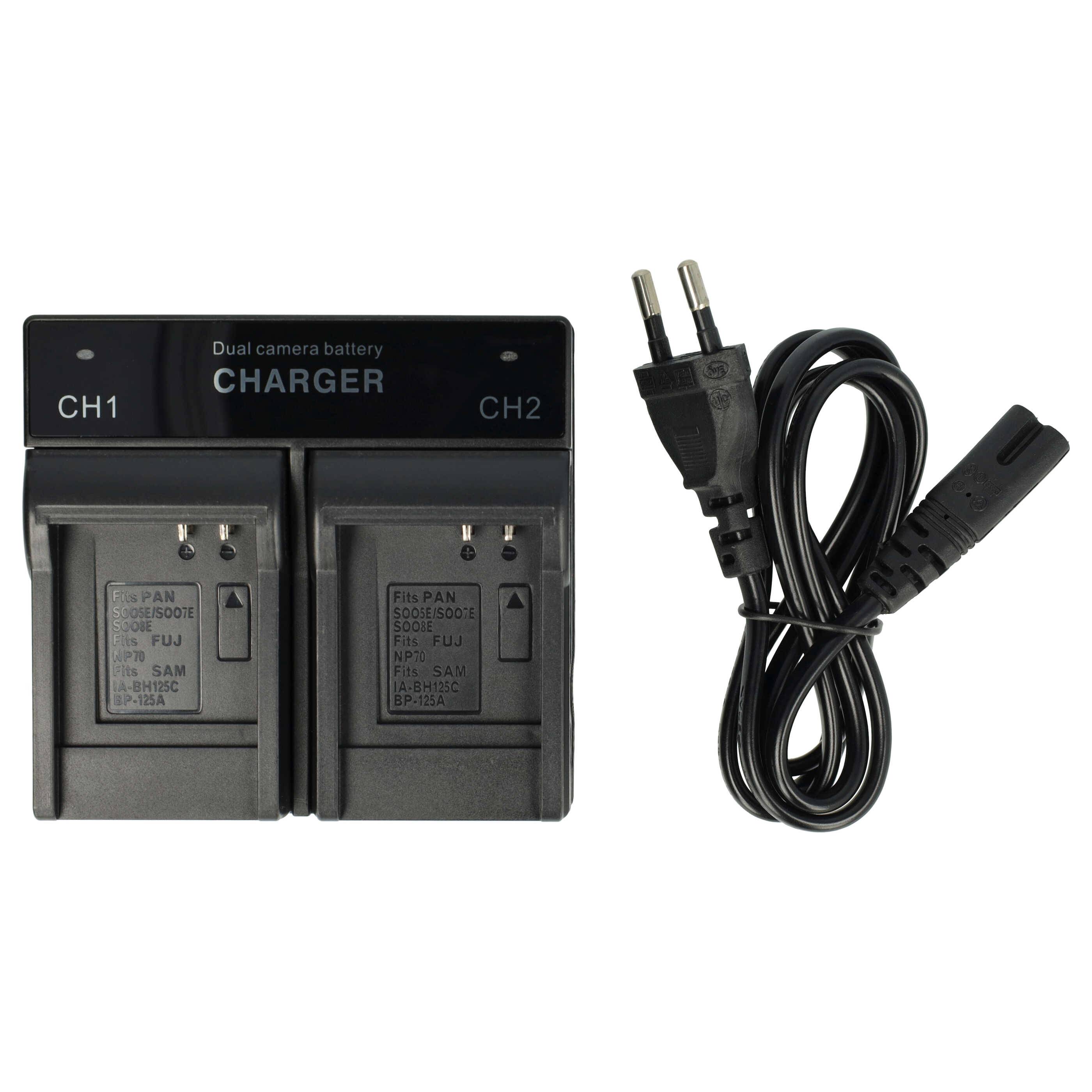 Vhbw Chargeur universel batterie Li-Ion NiMh 3.6-7.4V, AA, AAA