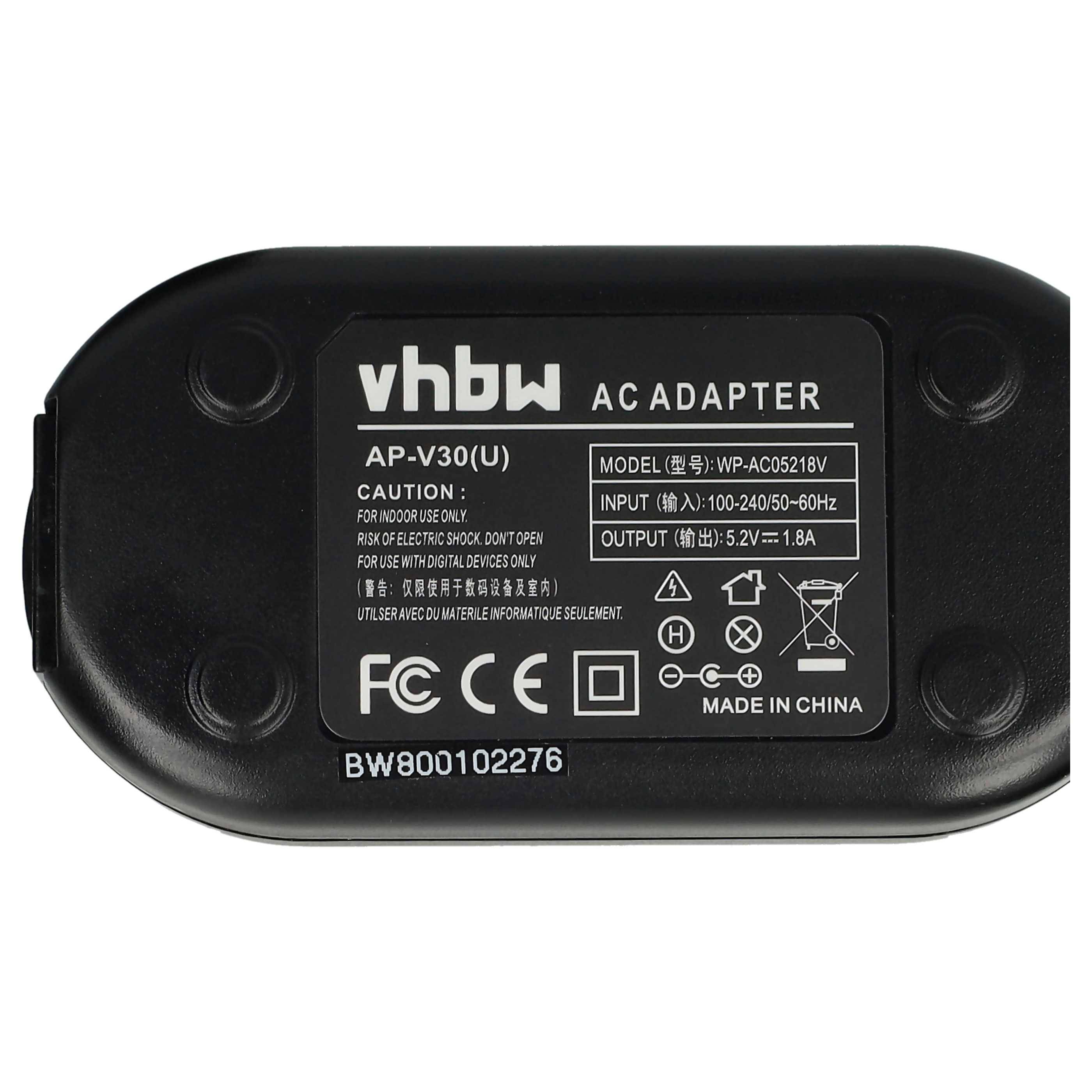 vhbw 1x Netzteil Ersatz für JVC LY37323-001B für Kamera | Digitalkamera, 2m-3