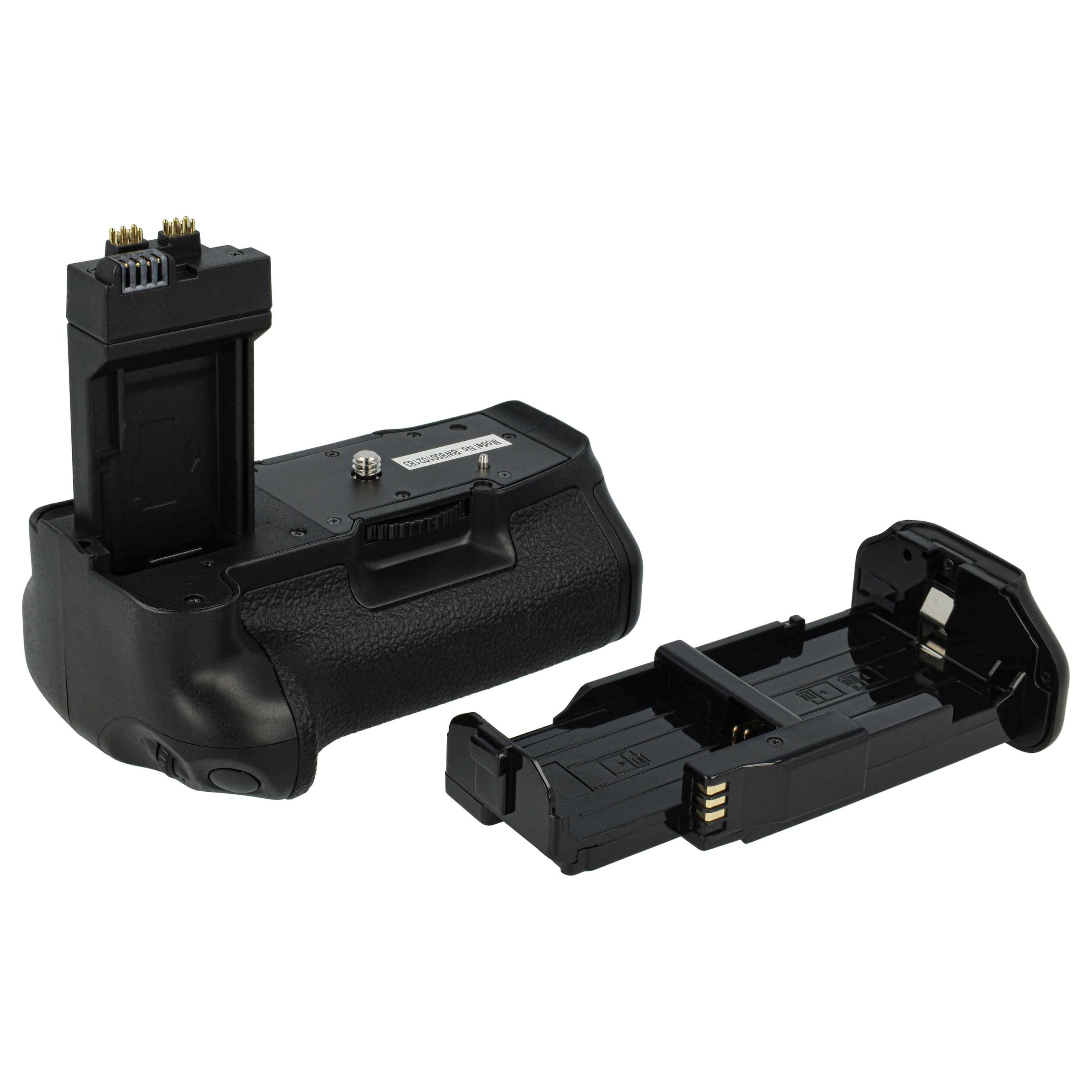 vhbw Batteriegriff kompatibel mit Canon EOS 600D | 650D, 700D, Kiss X5, 550D, Kiss X4 Kamera Spiegelreflexkamera DSLR-0