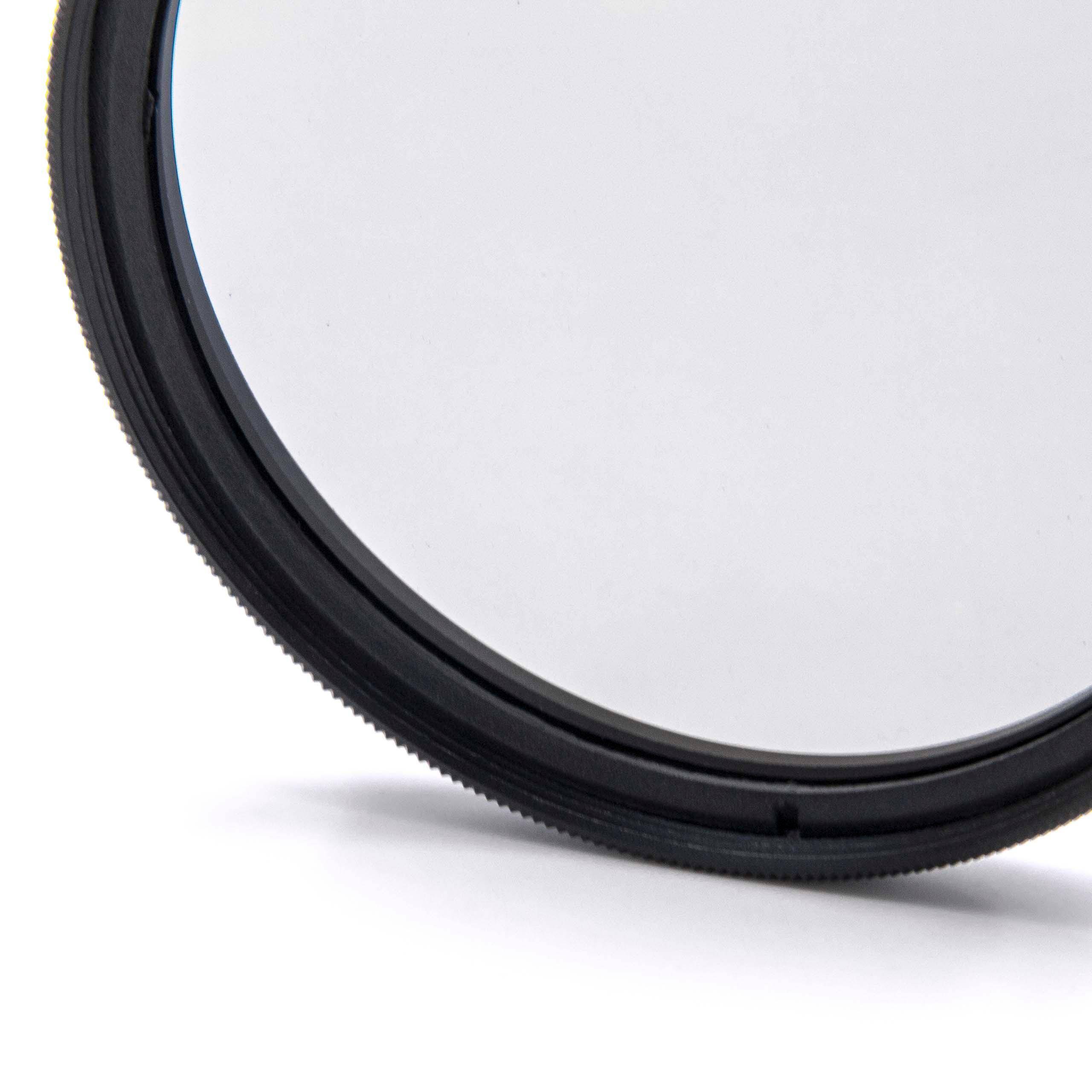 vhbw Polarisationsfilter für Objektive mit 58mm Filtergewinde | Zirkularer Polfilter (CPL), Schwarz, Kamera-2