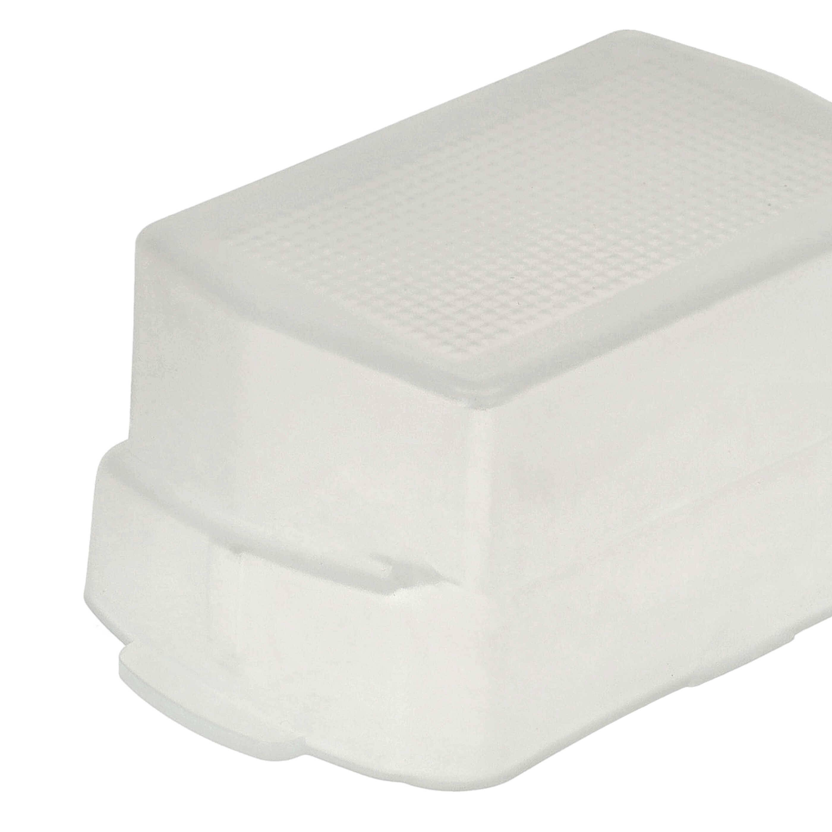 vhbw Blitz-Diffusor kompatibel mit Nikon Blitz SB-800 | Blitz SB800 Blitz, Kamera - Kunststoff, Transparent, 4,6 x 7,2-4
