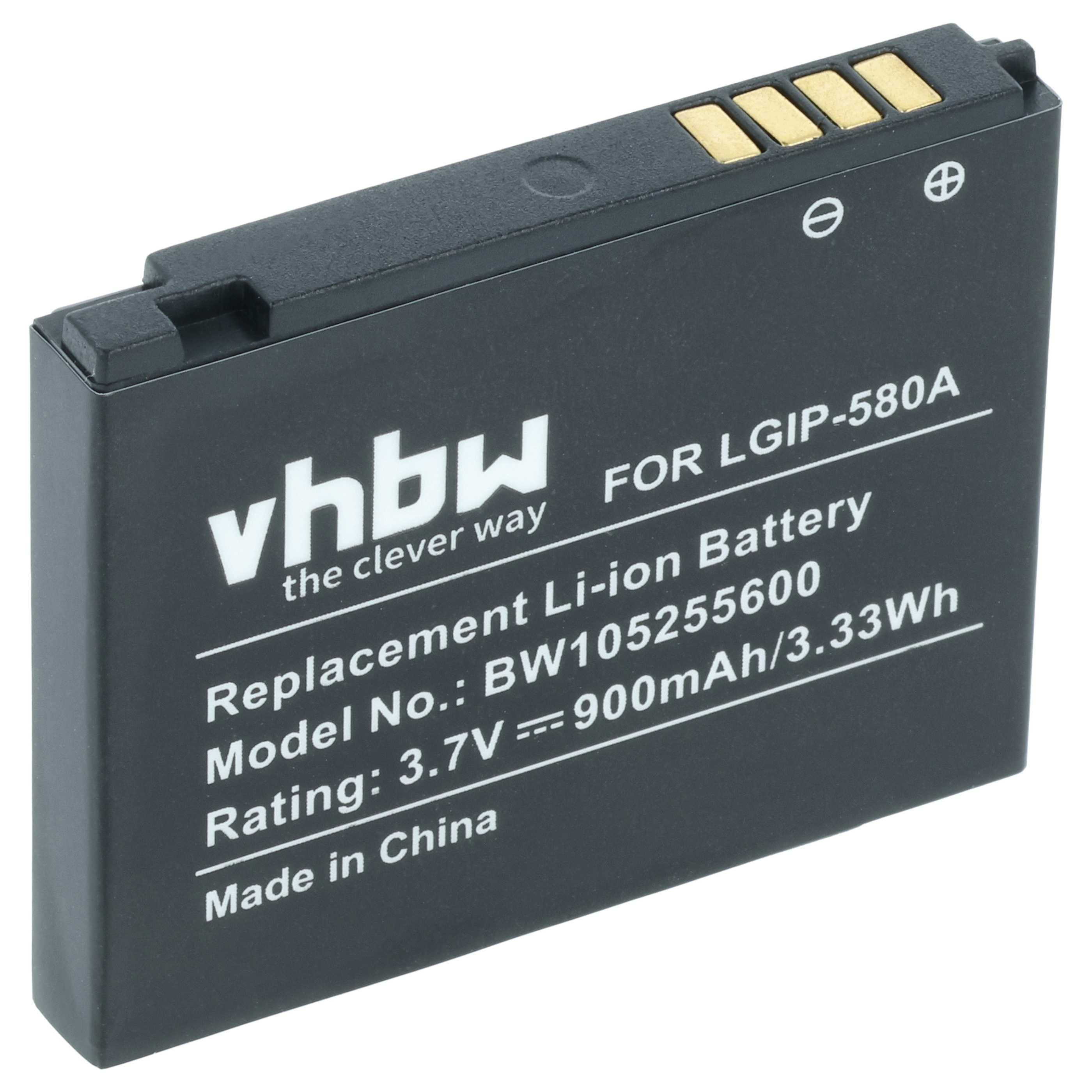 vhbw Akku kompatibel mit LG KC910i Renoir | HB620T DVB-T, KC910, KE998, KB770, KE838, KE990 Handy Smartphone Telefon-0