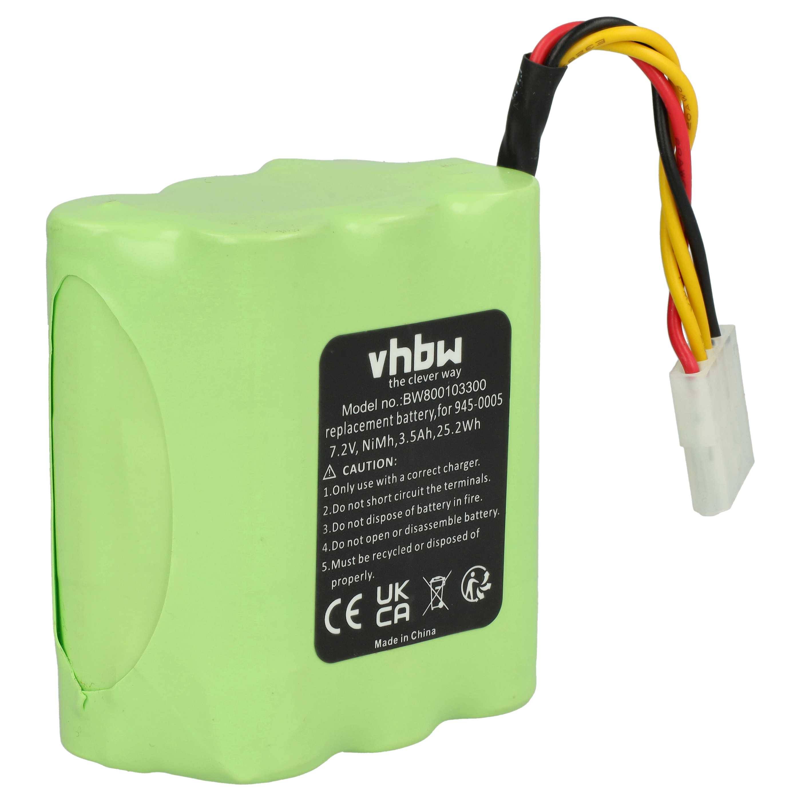 vhbw 1x Akku kompatibel mit Neato XV-11 | XV-25, XV-21, XV-12, XV-14, XV-15, Signature Pro Home Cleaner Heimroboter-0