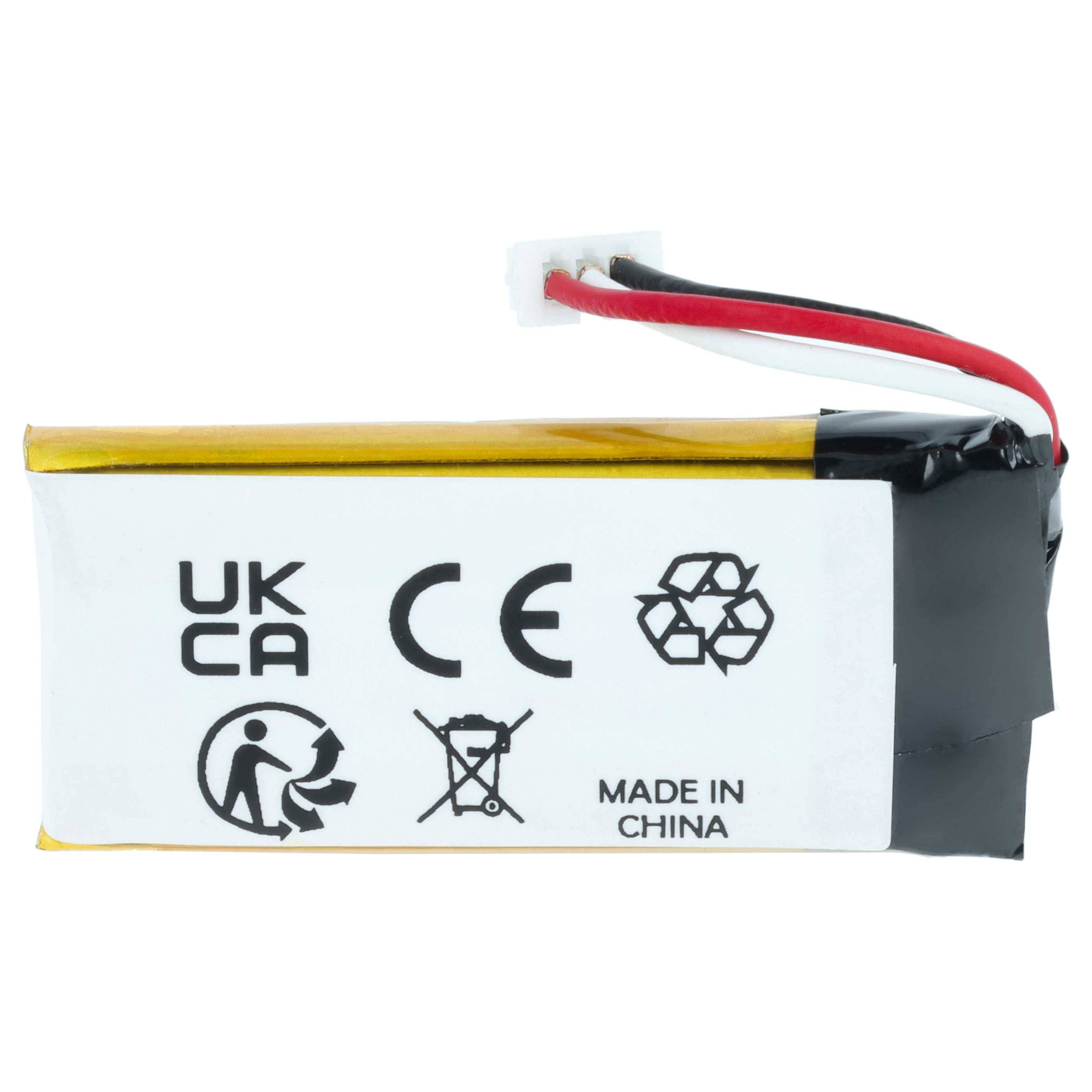 vhbw Akku Ersatz für Sennheiser 504374 | BATT-03 für Wireless Headset Kopfhörer (180 mAh, 3,7 V, Li-Ion)-2