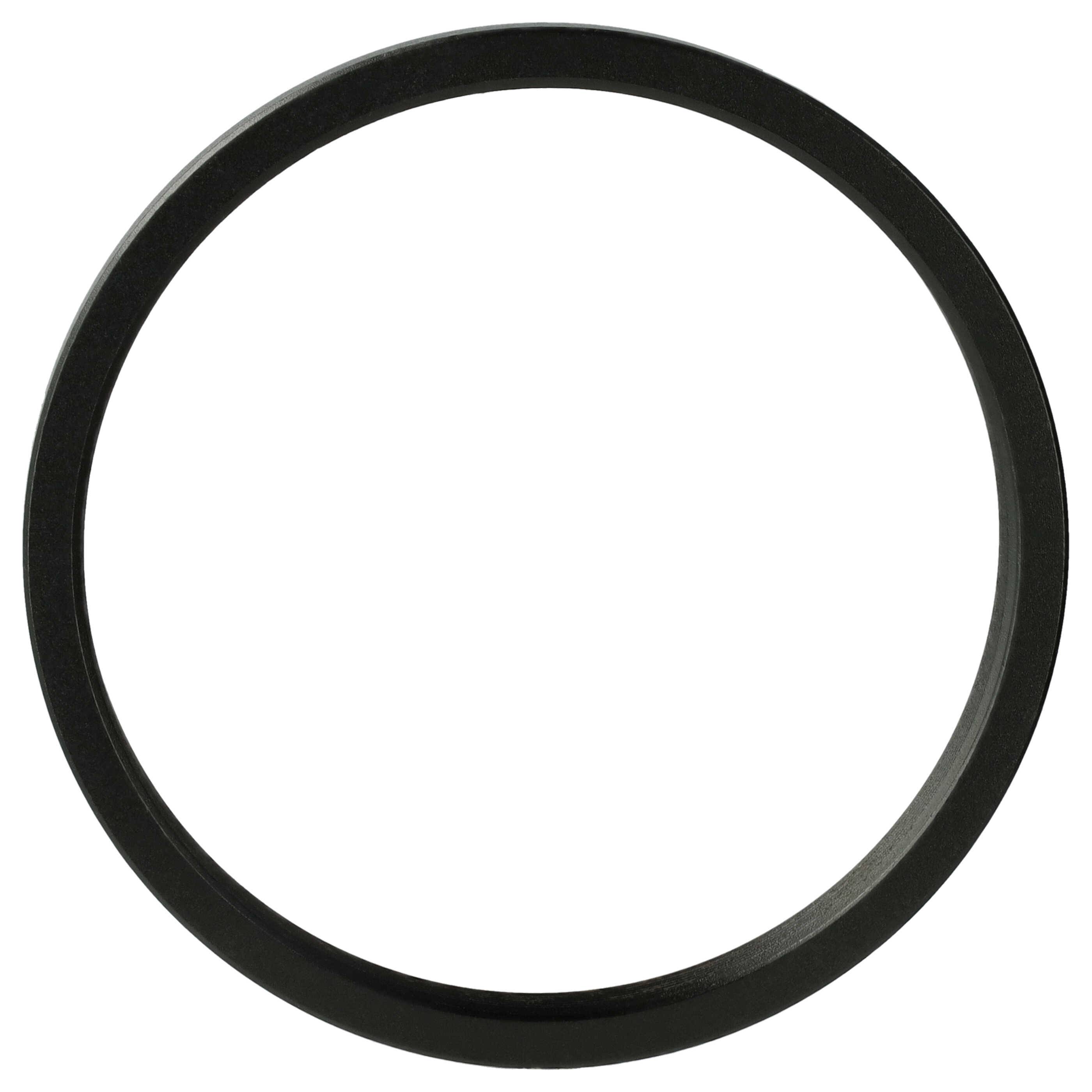 vhbw Step-Down-Ring Adapter 49 mm auf 46 mm für Kamera Objektiv | Filteradapter Metall-1