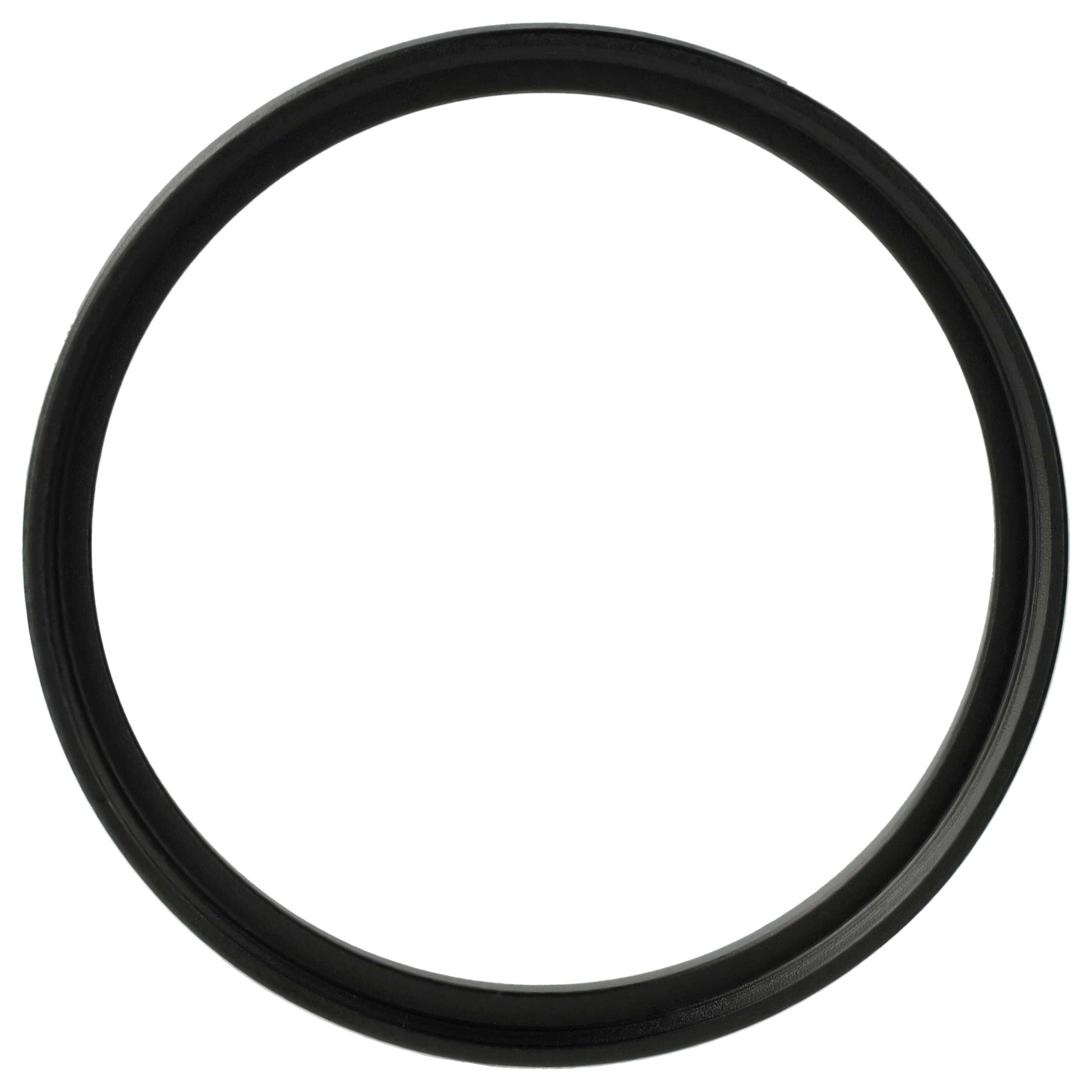 vhbw Step-Up-Ring Adapter 50mm - 52mm für Kamera Objektiv | Filteradapter, Metall Schwarz-1