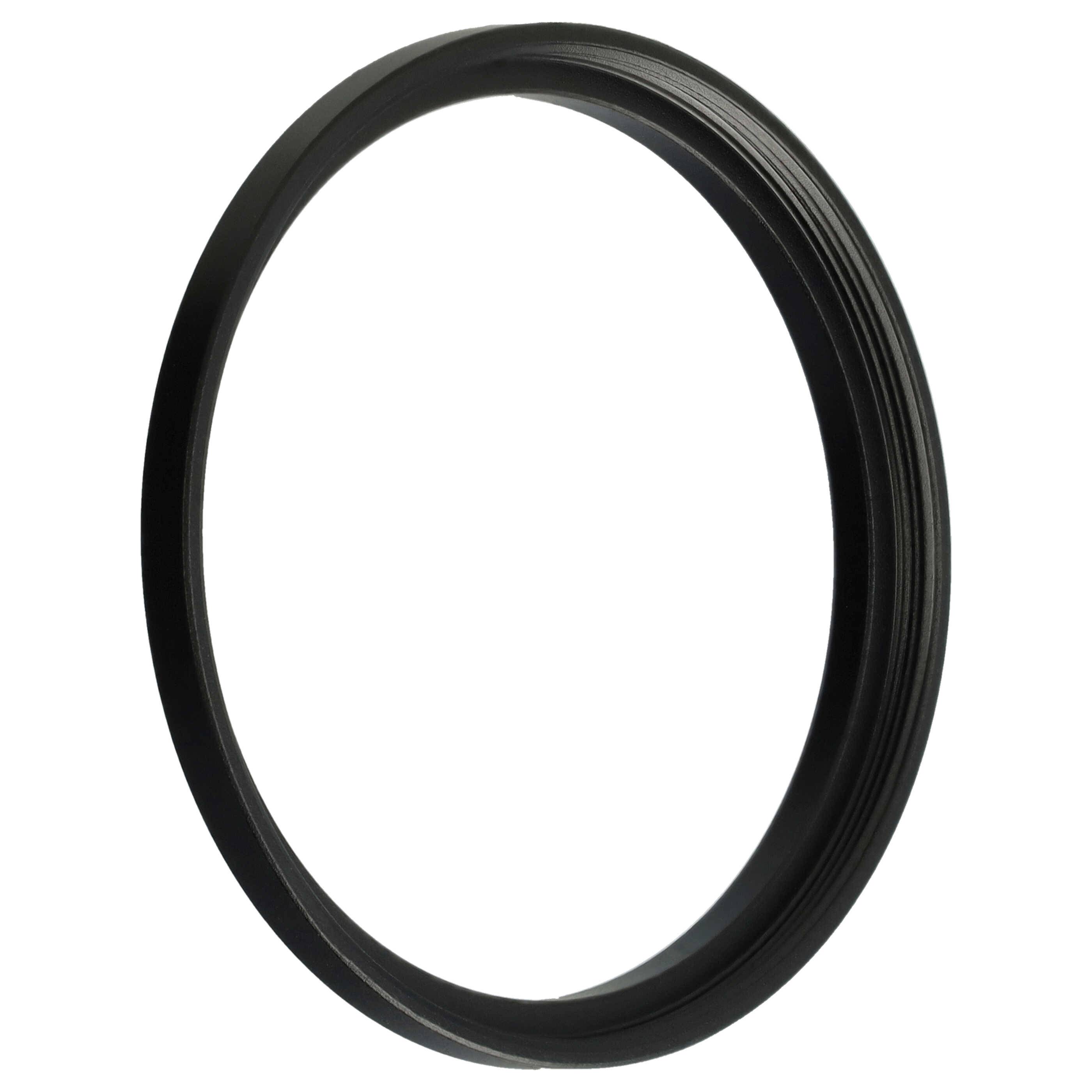 vhbw Step-Up-Ring Adapter 50mm - 52mm für Kamera Objektiv | Filteradapter, Metall Schwarz-2
