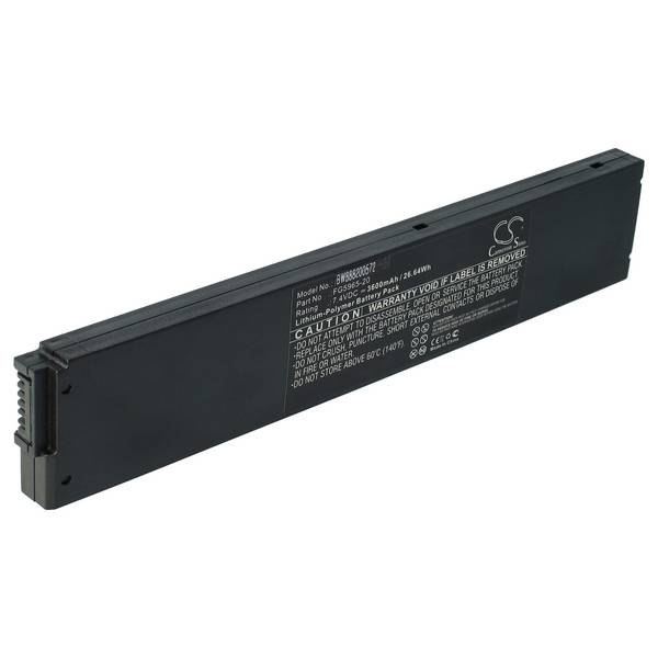 vhbw Akku kompatibel mit AMX MVP-8400i | MVP-8400 Modero ViewPoint Wireless Touchpad (3600 mAh, 7,4 V, Li-Polymer)