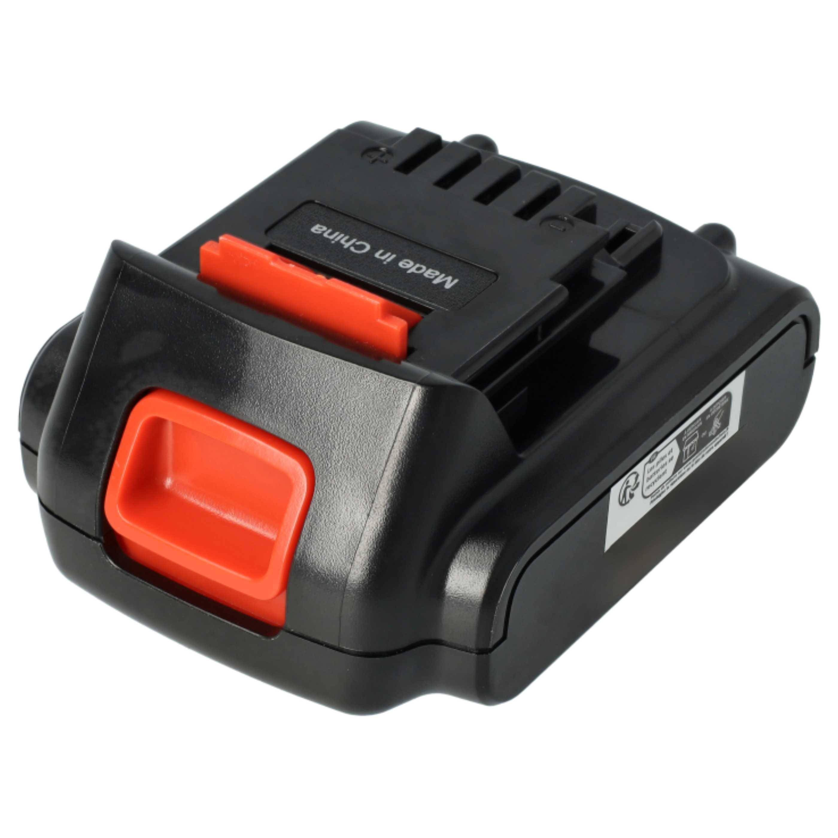 vhbw 2x Akku Ersatz für Black & Decker BL1314 | LB16, BL1514, BL1114 für Werkzeug (2000 mAh, Li-Ion, 14,4 V)-1