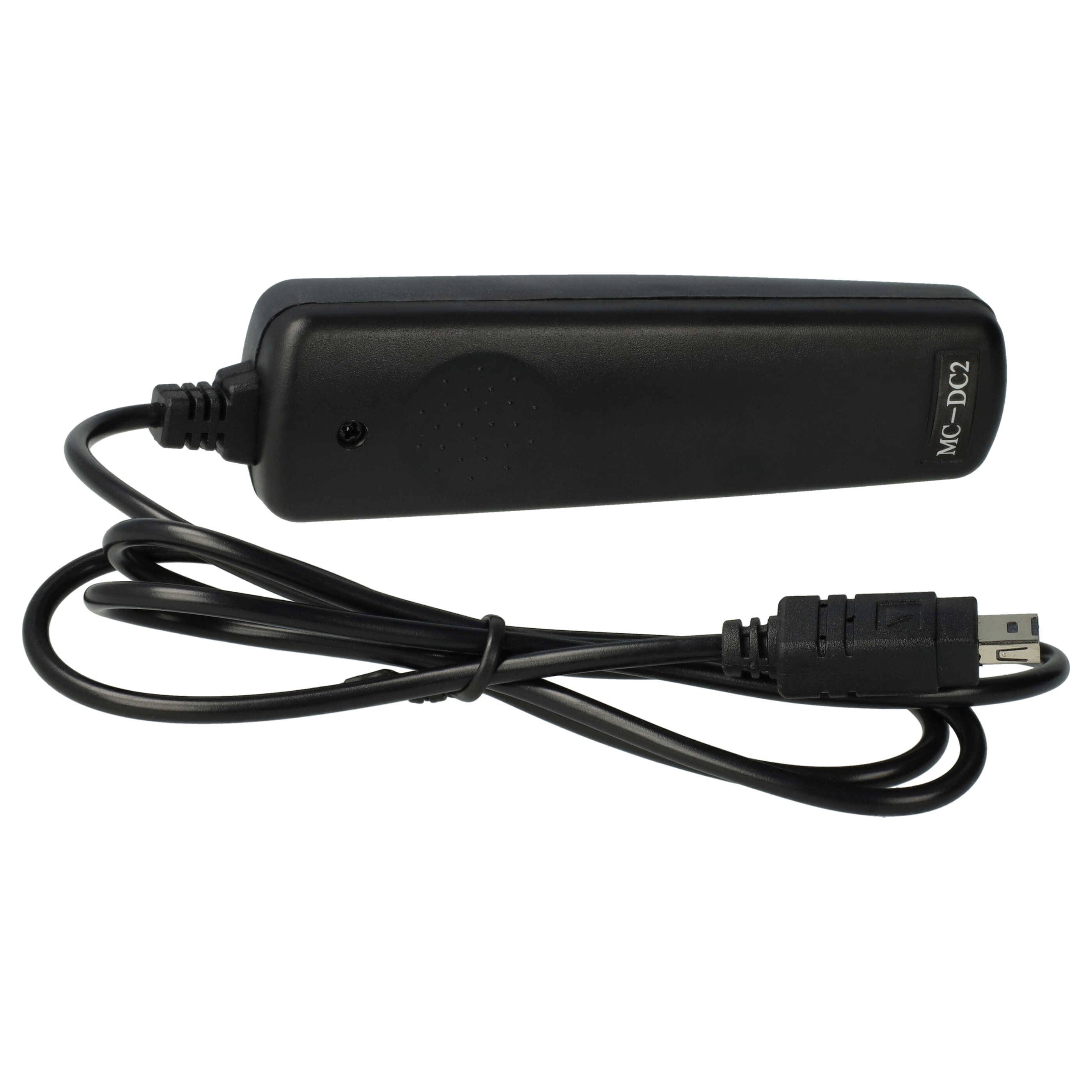 vhbw Fernauslöser Fernbedienung Kabel kompatibel mit Nikon D3000 | D5000, D3300, D5100, D3100, D3200 Kamera, 1 m-1