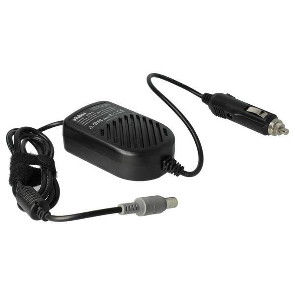 vhbw KFZ-Ladekabel kompatibel mit Lenovo X230 | 3000, N200, V100, C100, N100, 3000 C200, 000 Notebook - 12V Ladegerät
