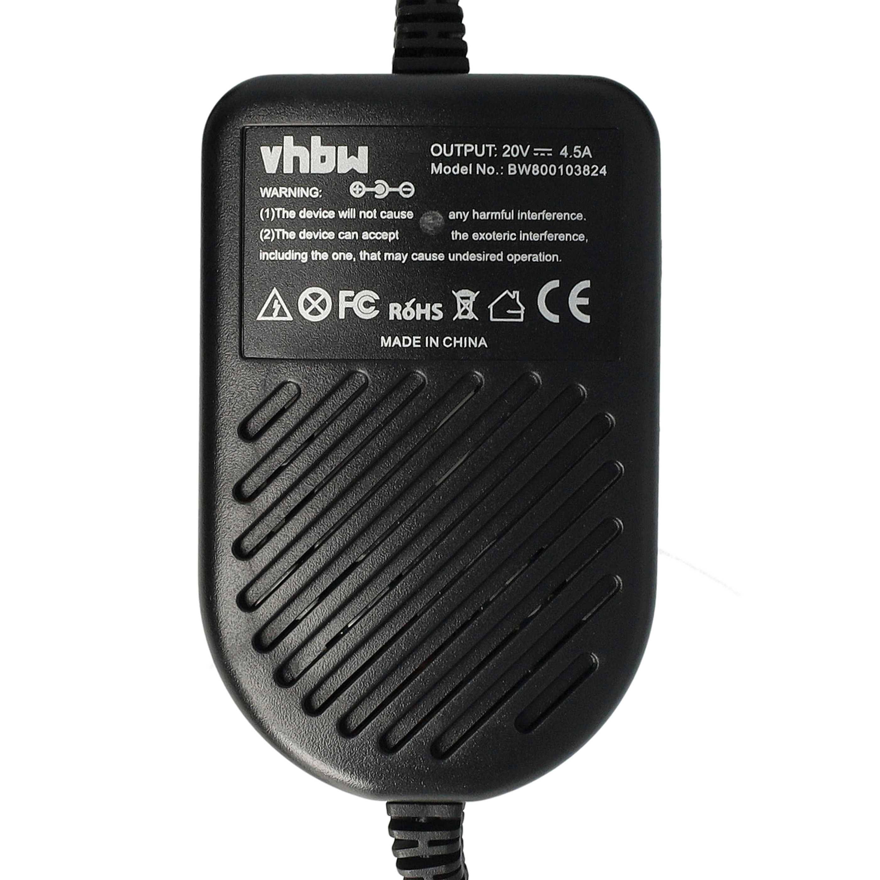 vhbw KFZ-Ladekabel kompatibel mit Lenovo X230 | 3000, N200, V100, C100, N100, 3000 C200, 000 Notebook - 12V Ladegerät-4