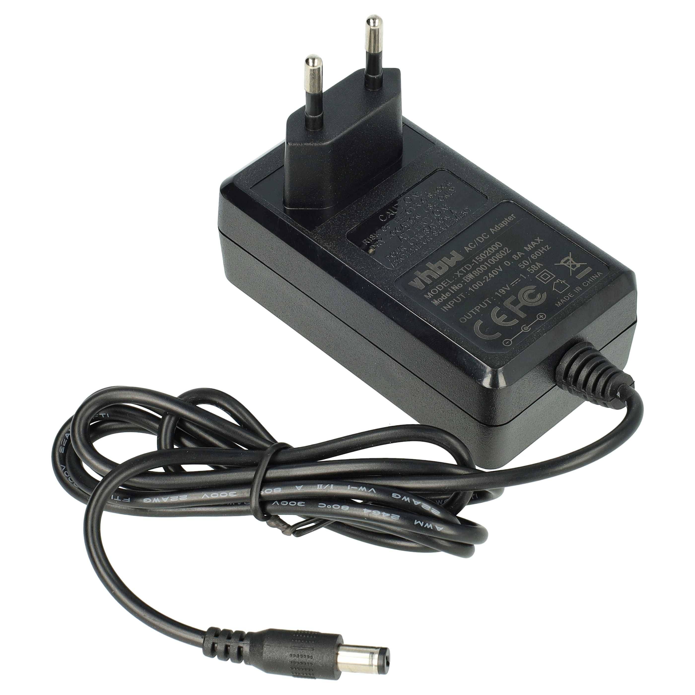 vhbw Netzteil kompatibel mit Acer Aspire One 722 | 522, 521, 531, 531H, 532, 532H, 533, 571H, 721, 725 Notebook, 30 W-2