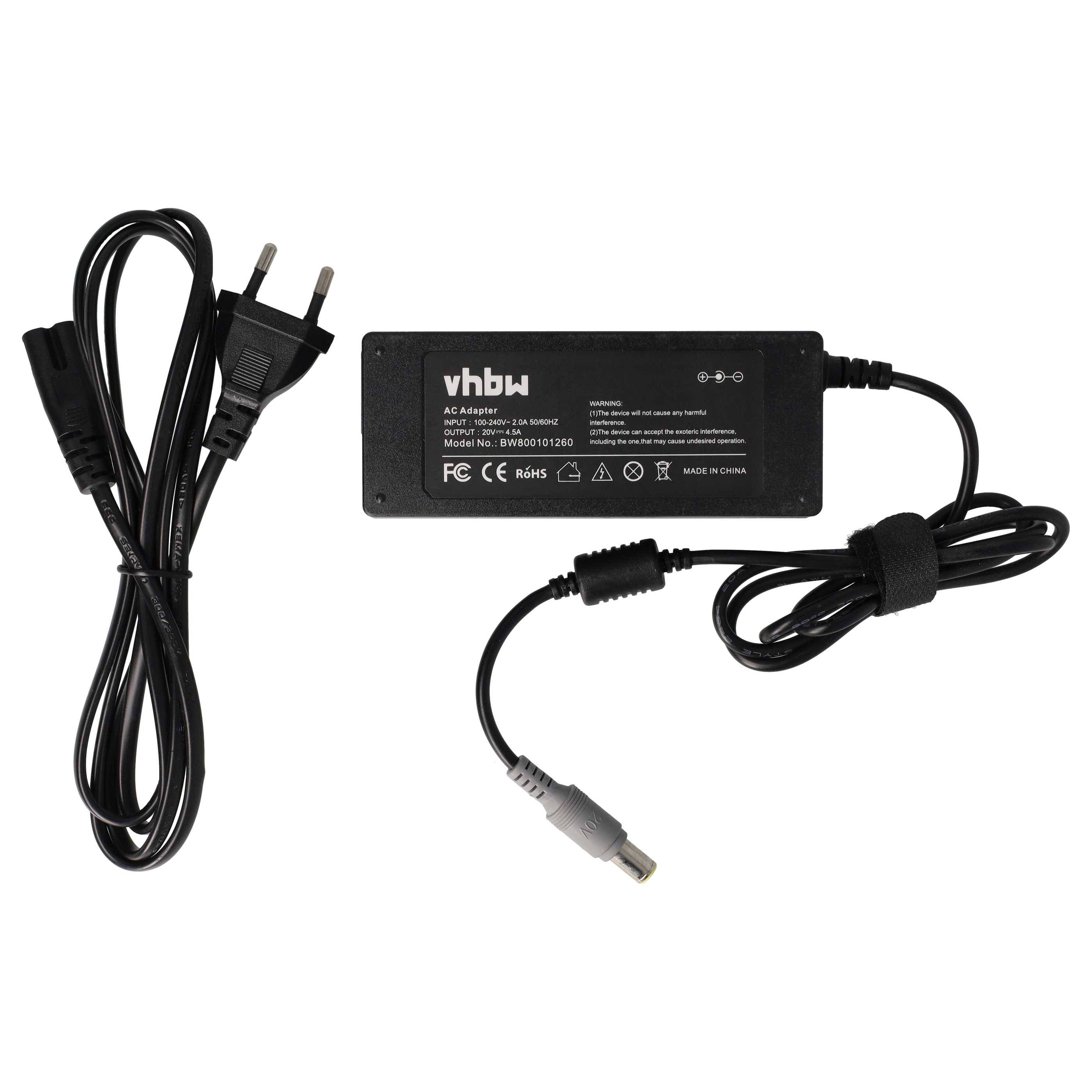 vhbw Netzteil kompatibel mit IBM Lenovo 3000 C200 | X230, X230i, X230 Tablet Notebook, 90 W-0