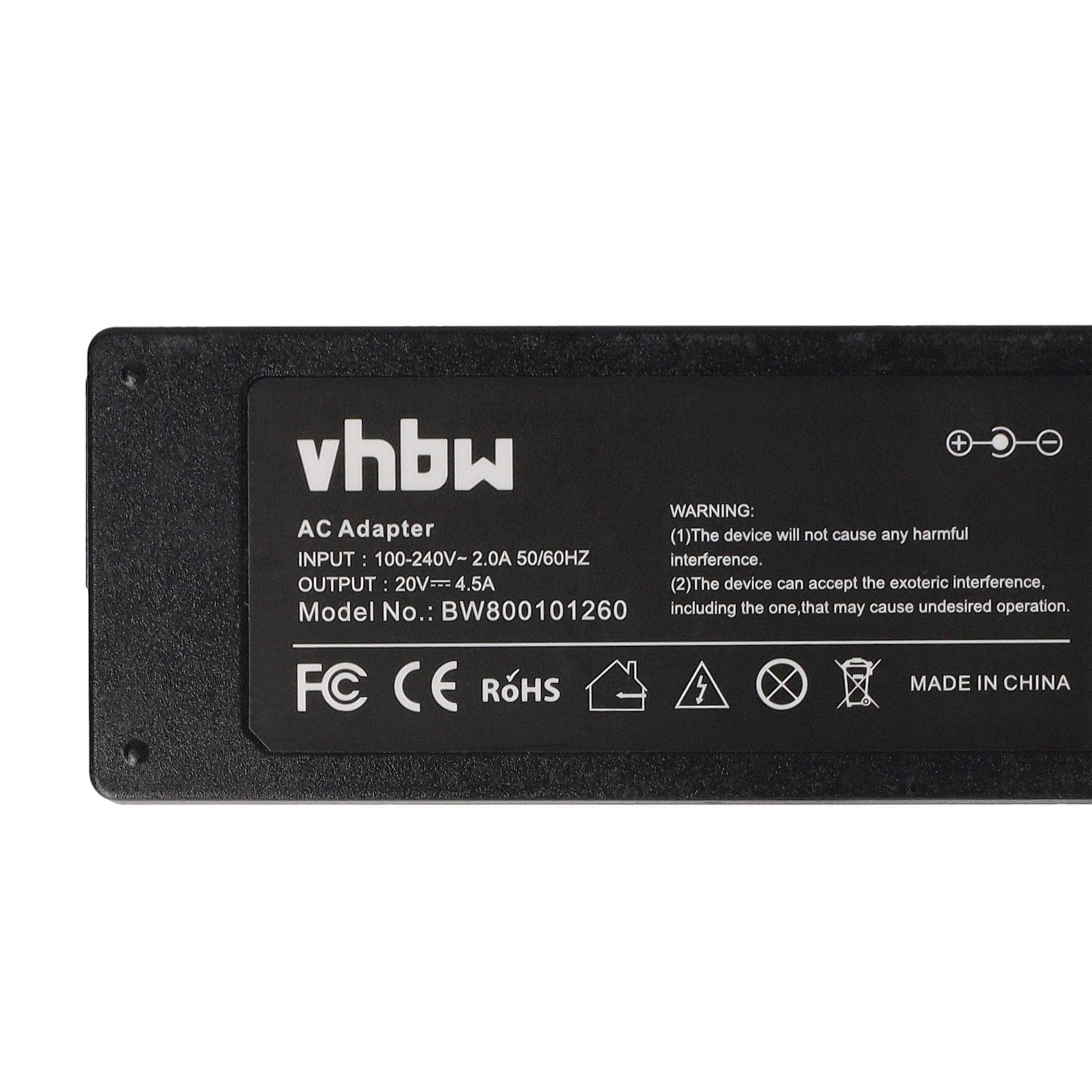 vhbw Netzteil kompatibel mit IBM Lenovo 3000 C200 | X230, X230i, X230 Tablet Notebook, 90 W-5