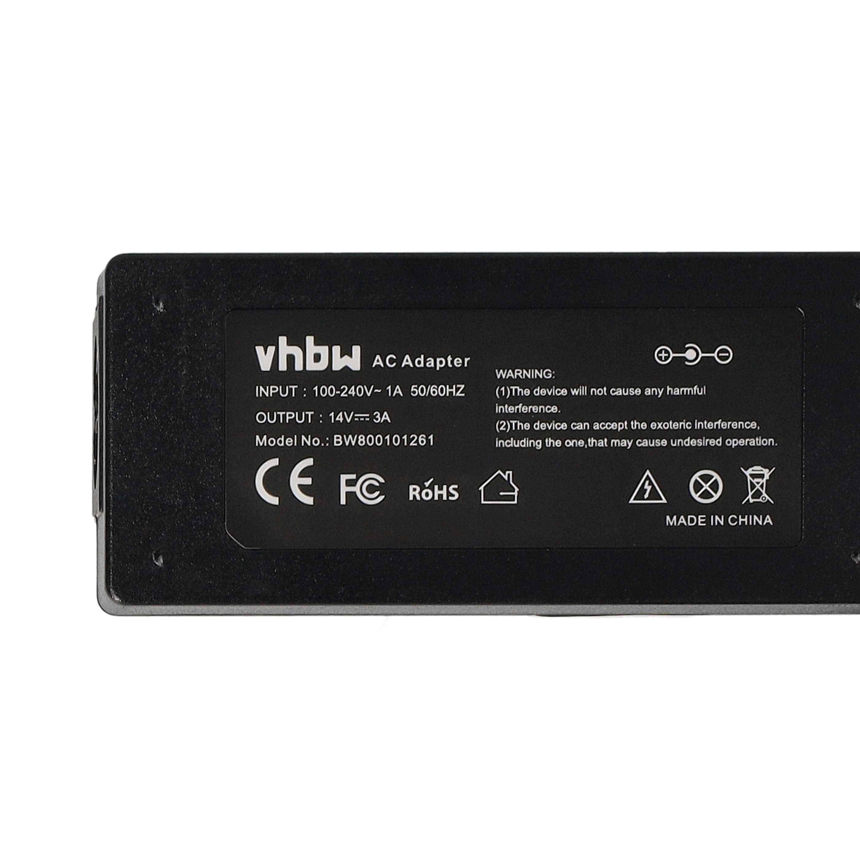 vhbw Netzteil kompatibel mit Samsung BX2331 | BX2350, LTM1555, LTN1565, S19B300, S19B300N, S19B300NW Monitor - 200 cm-5