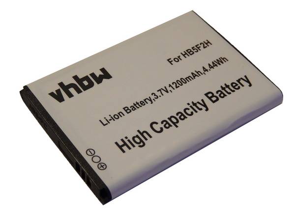 vhbw Akku kompatibel mit Huawei E5377 | EC5377 Router Modem Hotspots (1200 mAh, 3,7 V, Li-Ion)