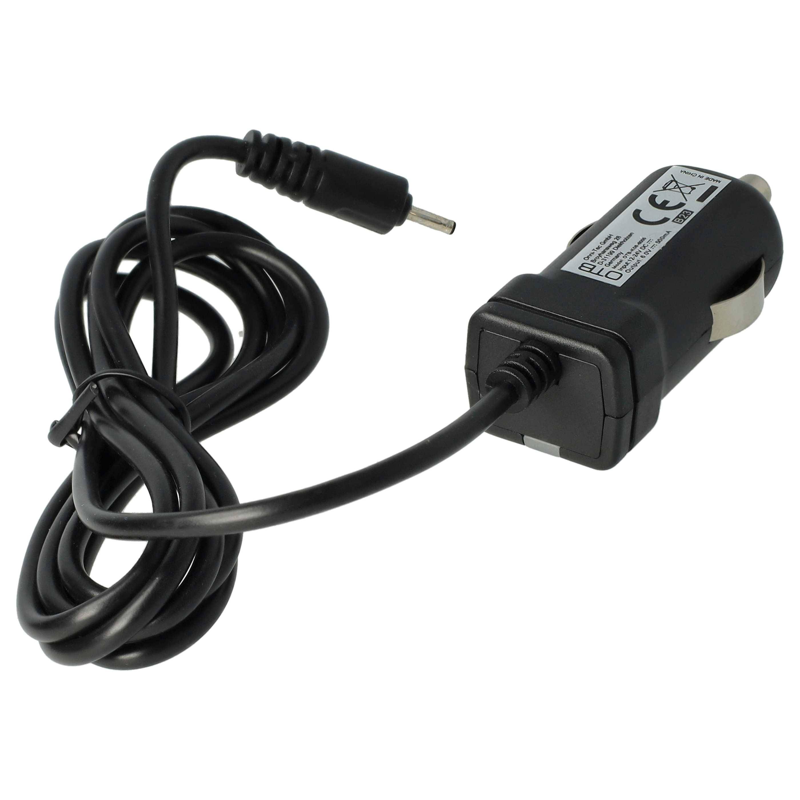 vhbw Kfz-Ladekabel kompatibel mit Nokia 3720 Classic | 3710 FOLD, 5070, 5000 Handy - 12V/24V Ladegerät-1